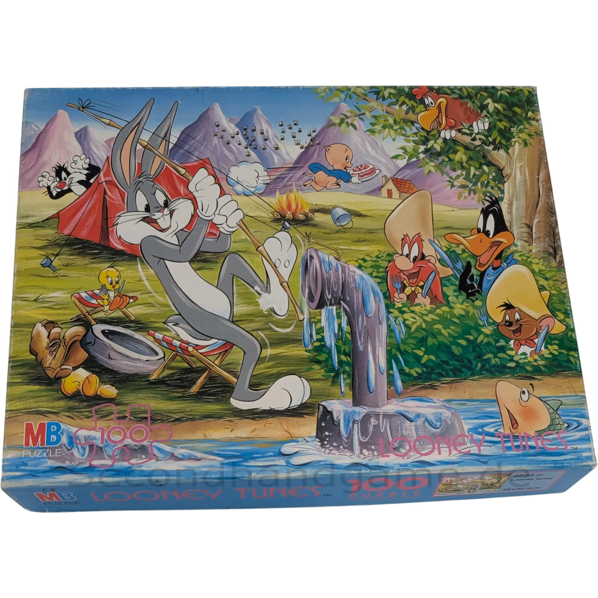 MB Puzzle Looney Tunes 100 Teile, ab 6 Jahren