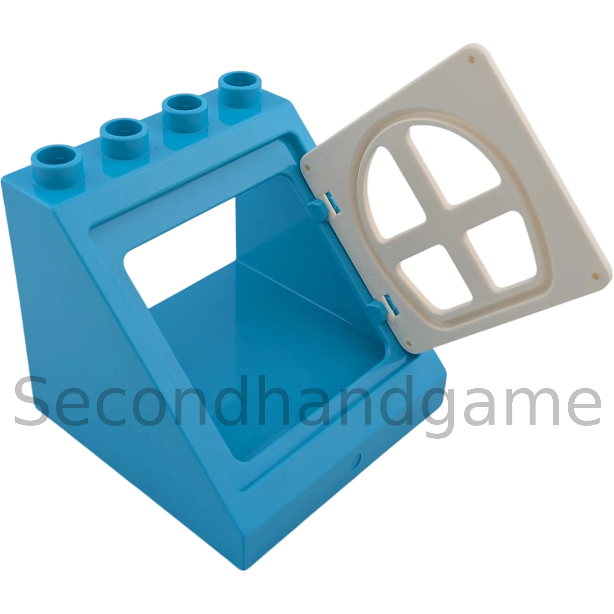 Lego Duplo 27396 Dachfenster Azur mit vier kleinen weißen Fenstern