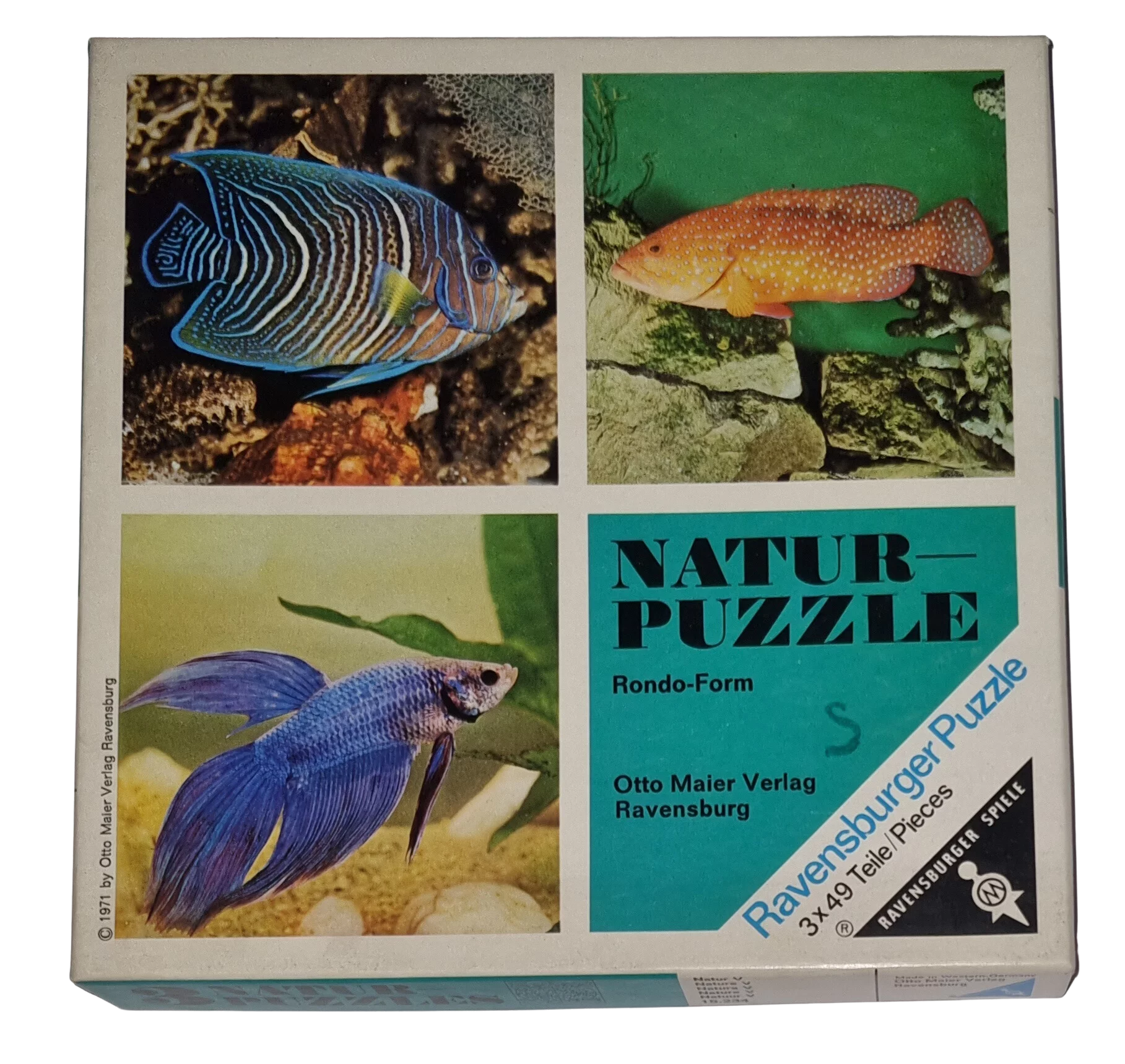 Ravensburger Natur-Puzzle 3x49 Teile 15.234 Rondo Form Natur V