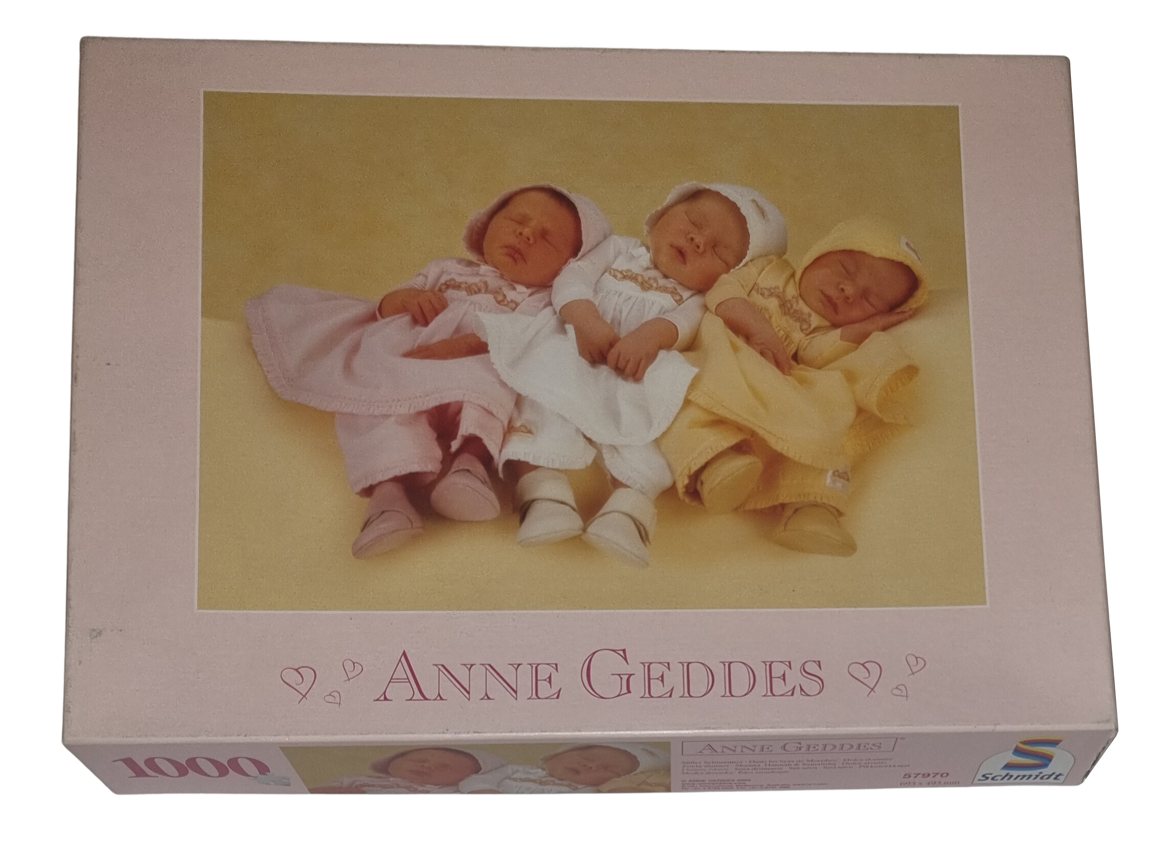 Schmidt Puzzle 1000 Teile Anne Geddes 57970 Süßer Schlummer
