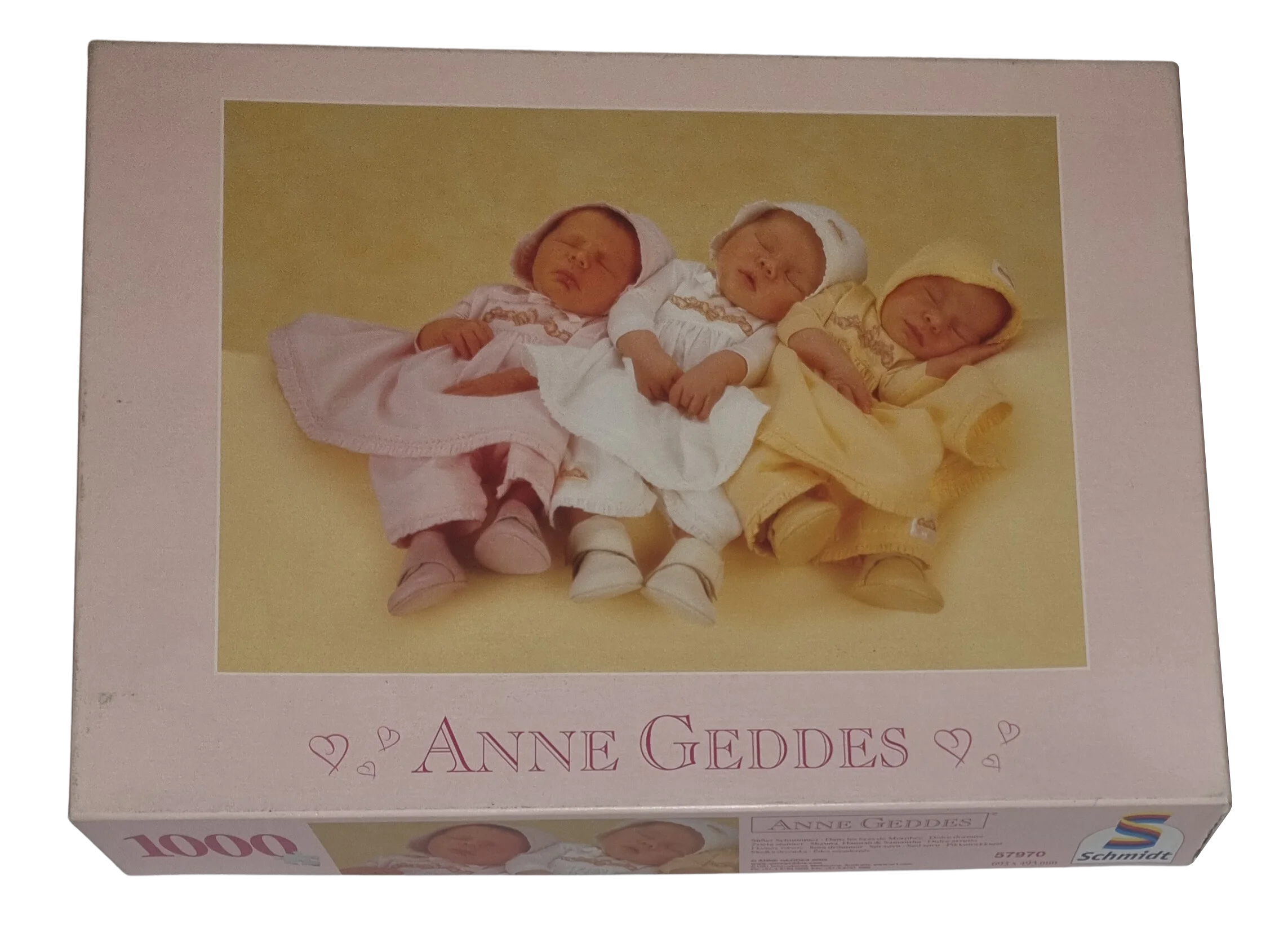 Schmidt Puzzle 1000 Teile Anne Geddes 57970 Süßer Schlummer