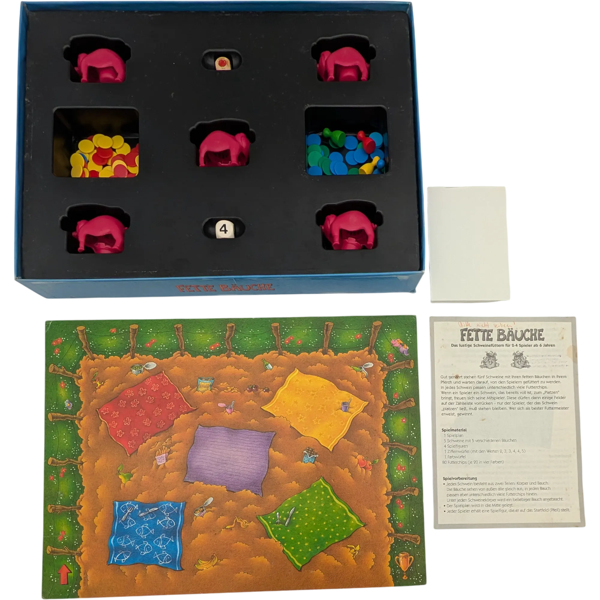 Klee Fette Bäuche Ich glaub' mein Schwein platzt! Ein Spiel von Klaus Teuber
