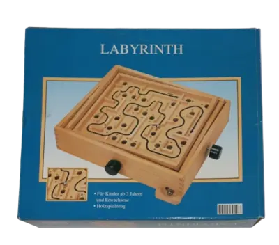 Holz Labyrinth 3D