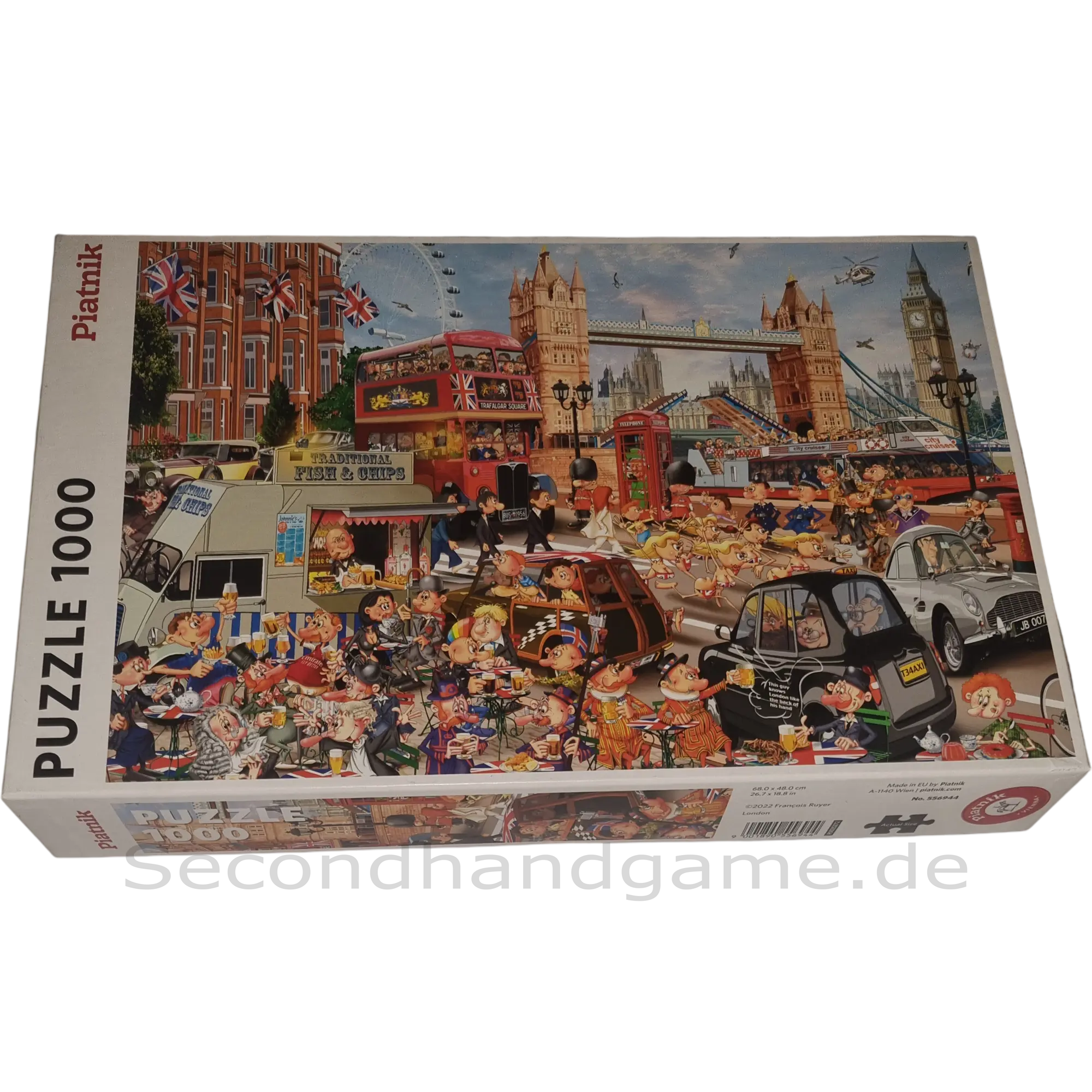 Piatnik Puzzle 1000 Piece No 5589 Kaiserin Elisabeth Empress Of
