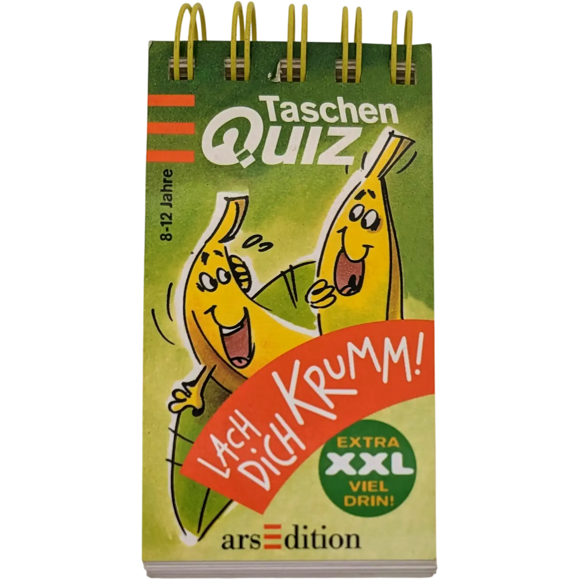 arsEdition Taschenquiz Lach dich krumm! Extra XXL Witze Scherzfragen Rätsel 8-12 Jahre