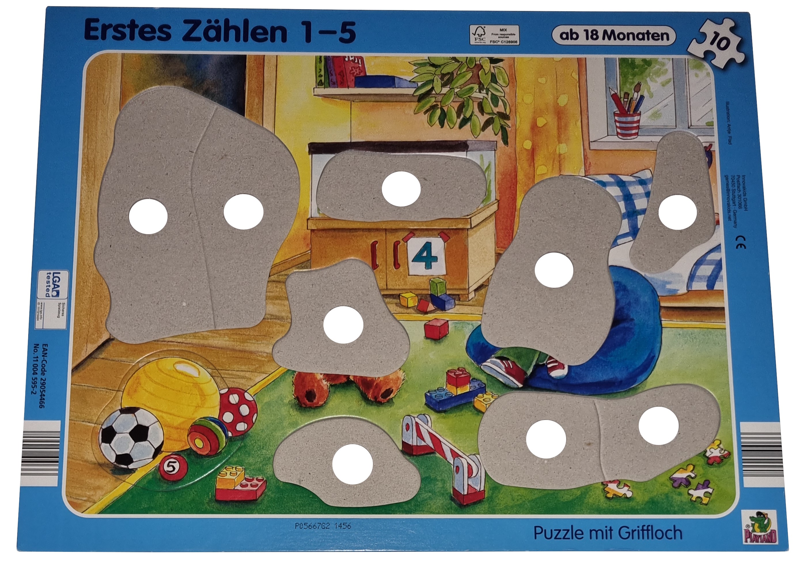 PUZZLE Aprende a Contar - 11,95 € - Brinquedos MundilarKasa