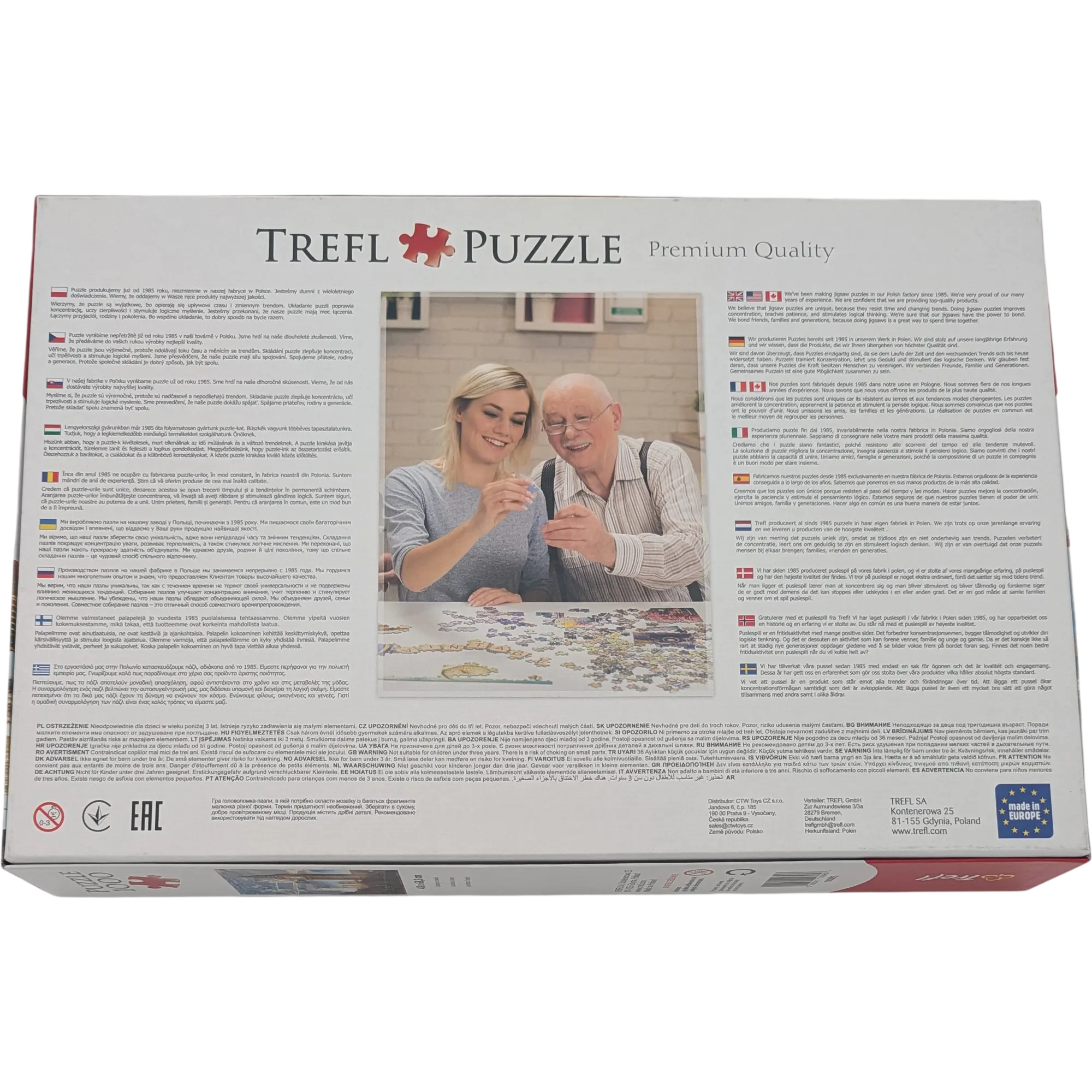 Trefl Puzzle 1000 Teile 10395 London at dawn, Ansicht 2
