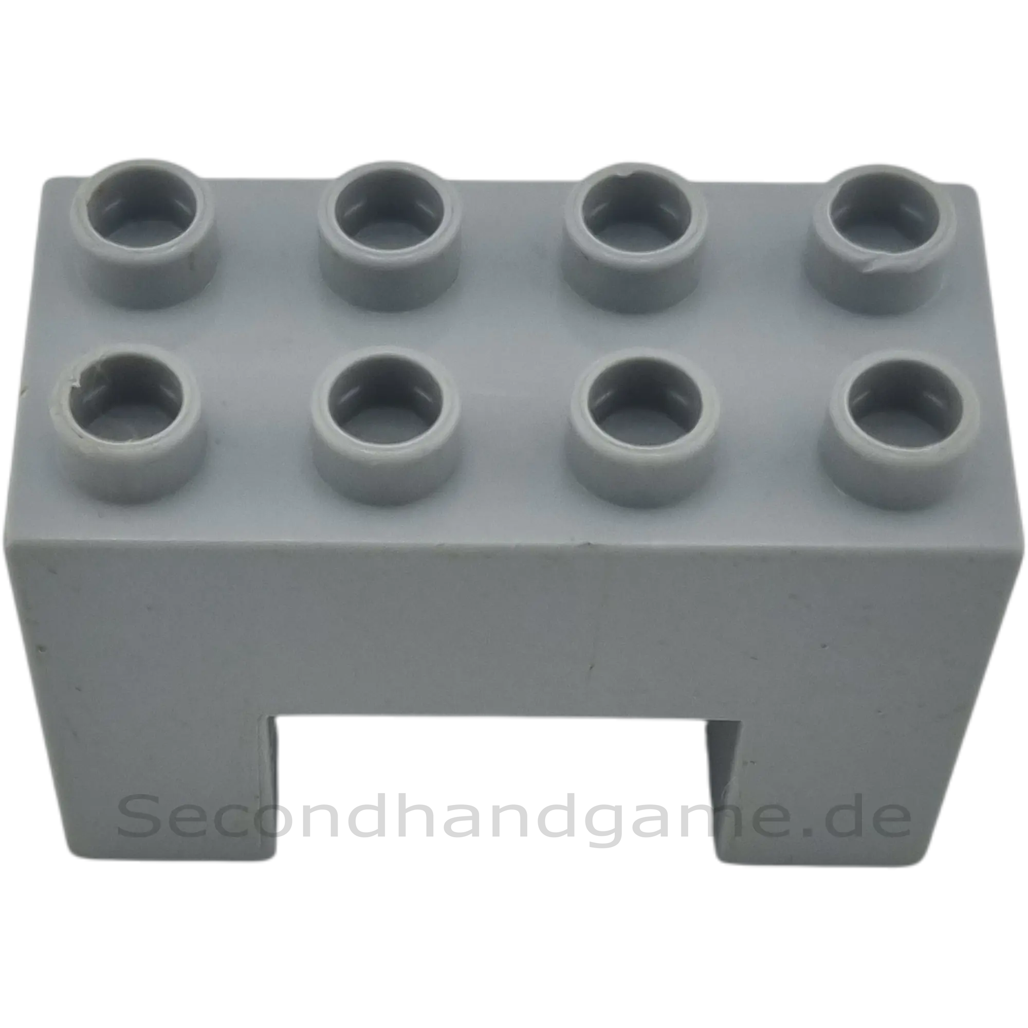 Lego Duplo 2x4x2 Brücke Brückenstein 6394 Grau