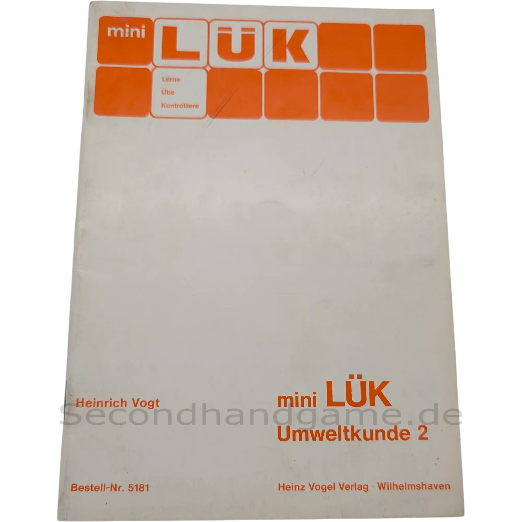 LÜK - Westermann mini LÜK Heft Umweltkunde 2 5181, ab 7 Jahren