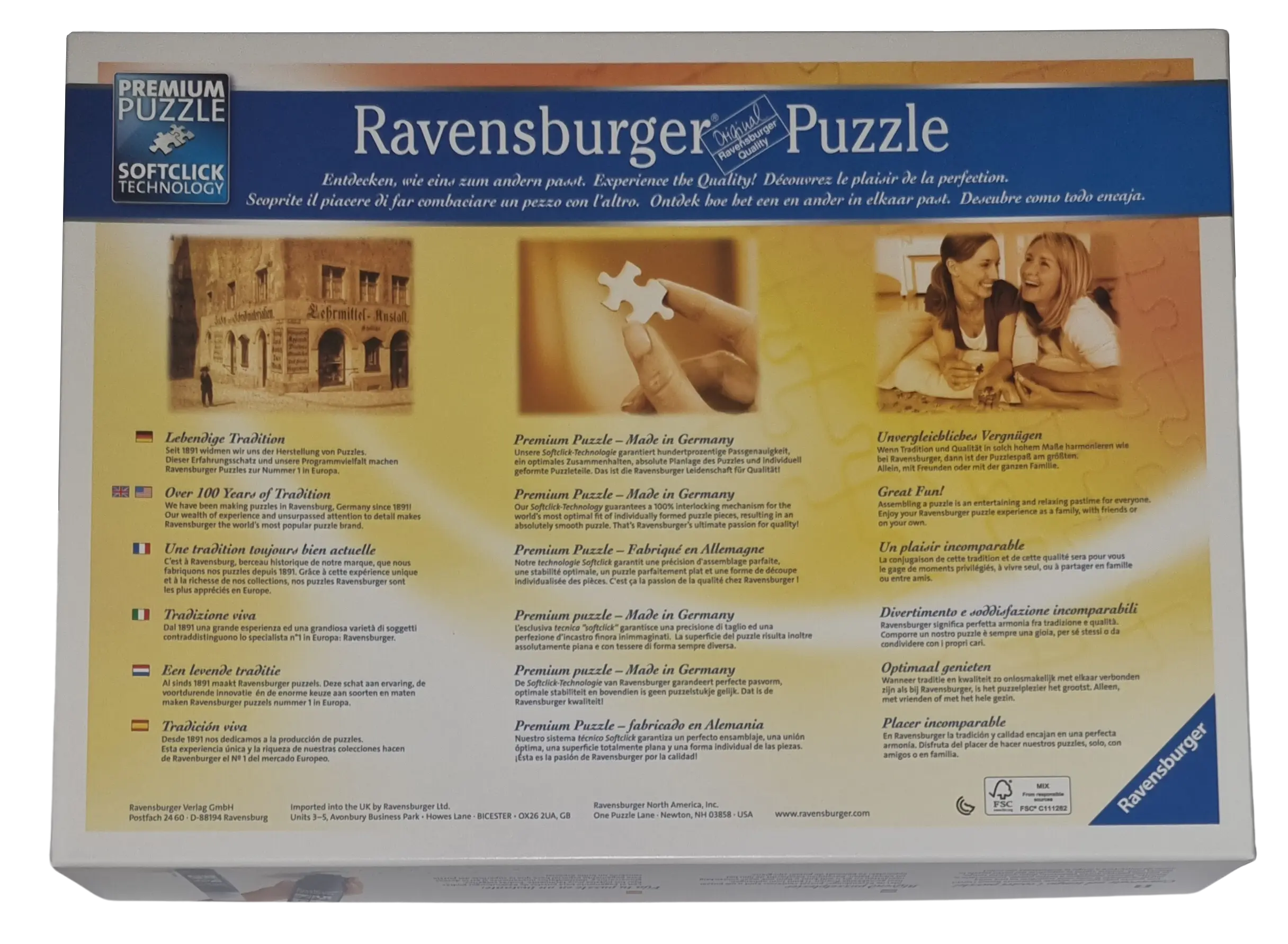 Ravensburger Premium Soft Puzzle 1000 Teile 152575 Eguisheim im Elsass