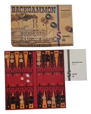 Schmidt Backgammon Holz, Ansicht 2
