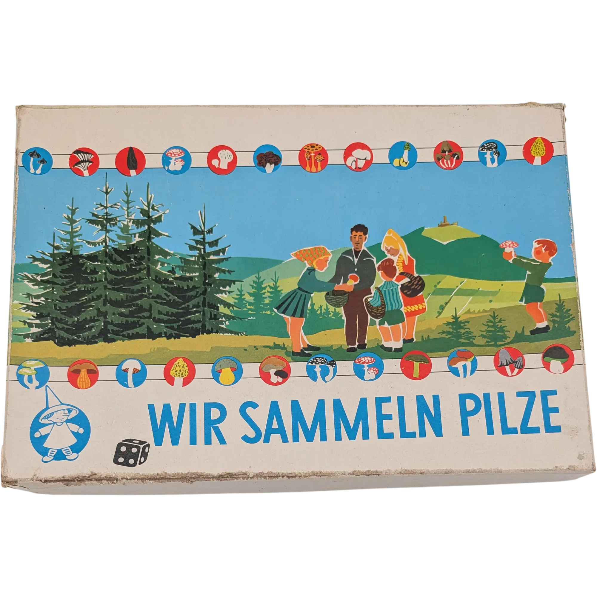 Brettspiel Wir sammeln Pilze, alte Version
