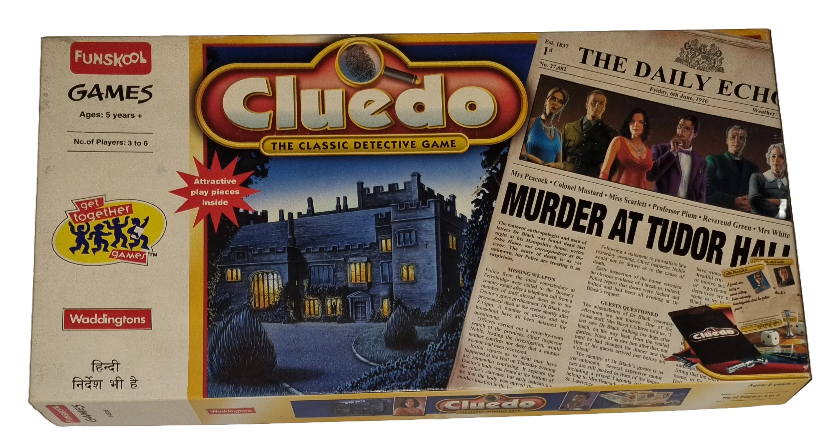 Parker Cluedo the classic Detective Game 14536