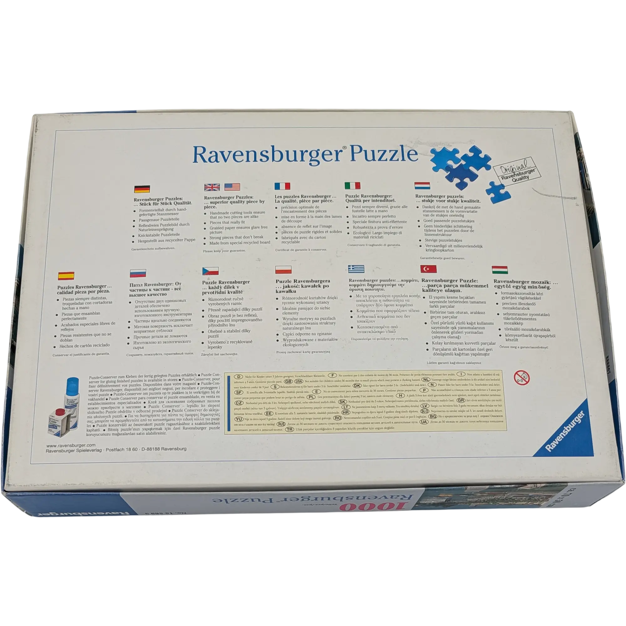 Ravensburger 1000 Teile Puzzle 155699 Ascona am Lago Maggiore
