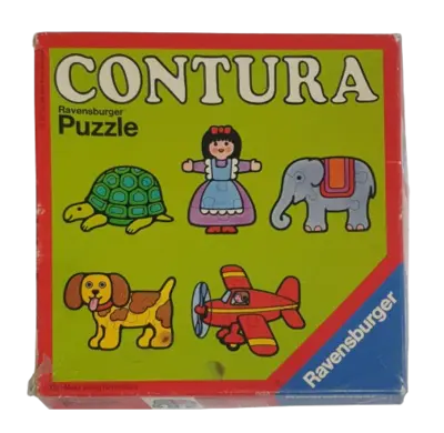 Ravensburger Puzzle Contura 4-6 Teile von 1977