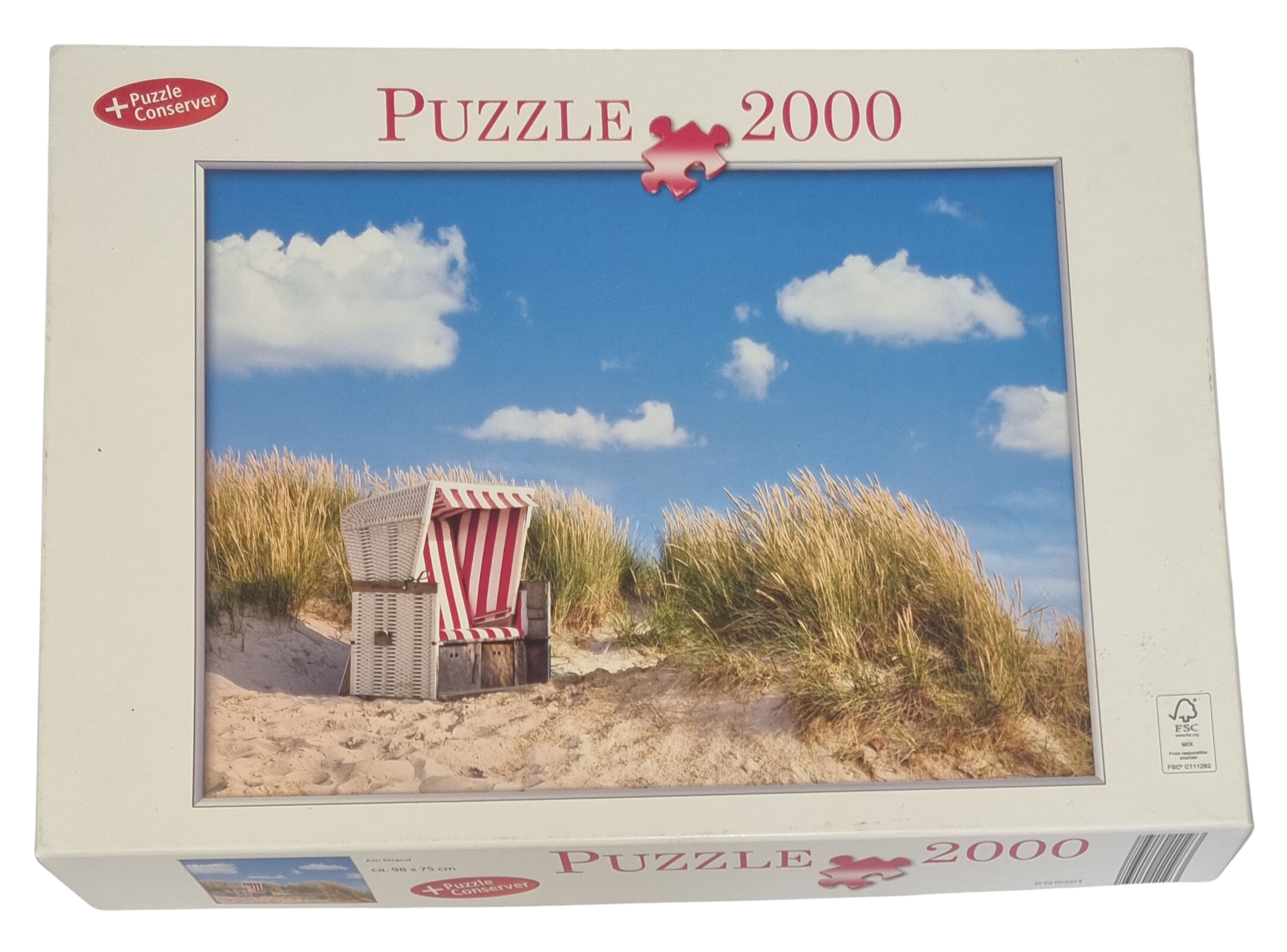Puzzle 2000 Teile Am Strand 