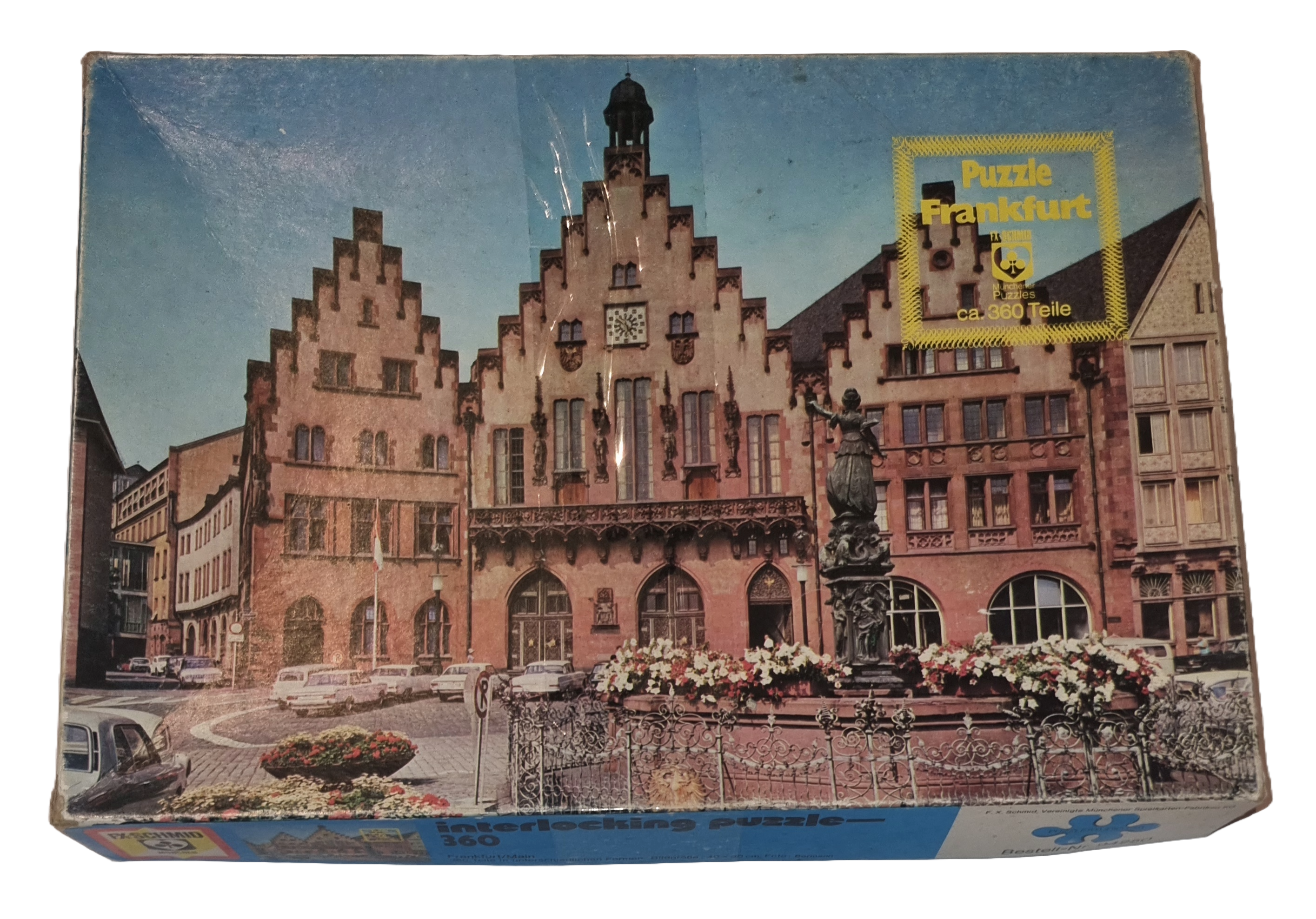 FX Schmid Interlocking Puzzle Frankfurt 360 Teile 94250