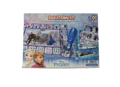 Clementoni Disney Frozen Interactive Puzzle + Quiz Game