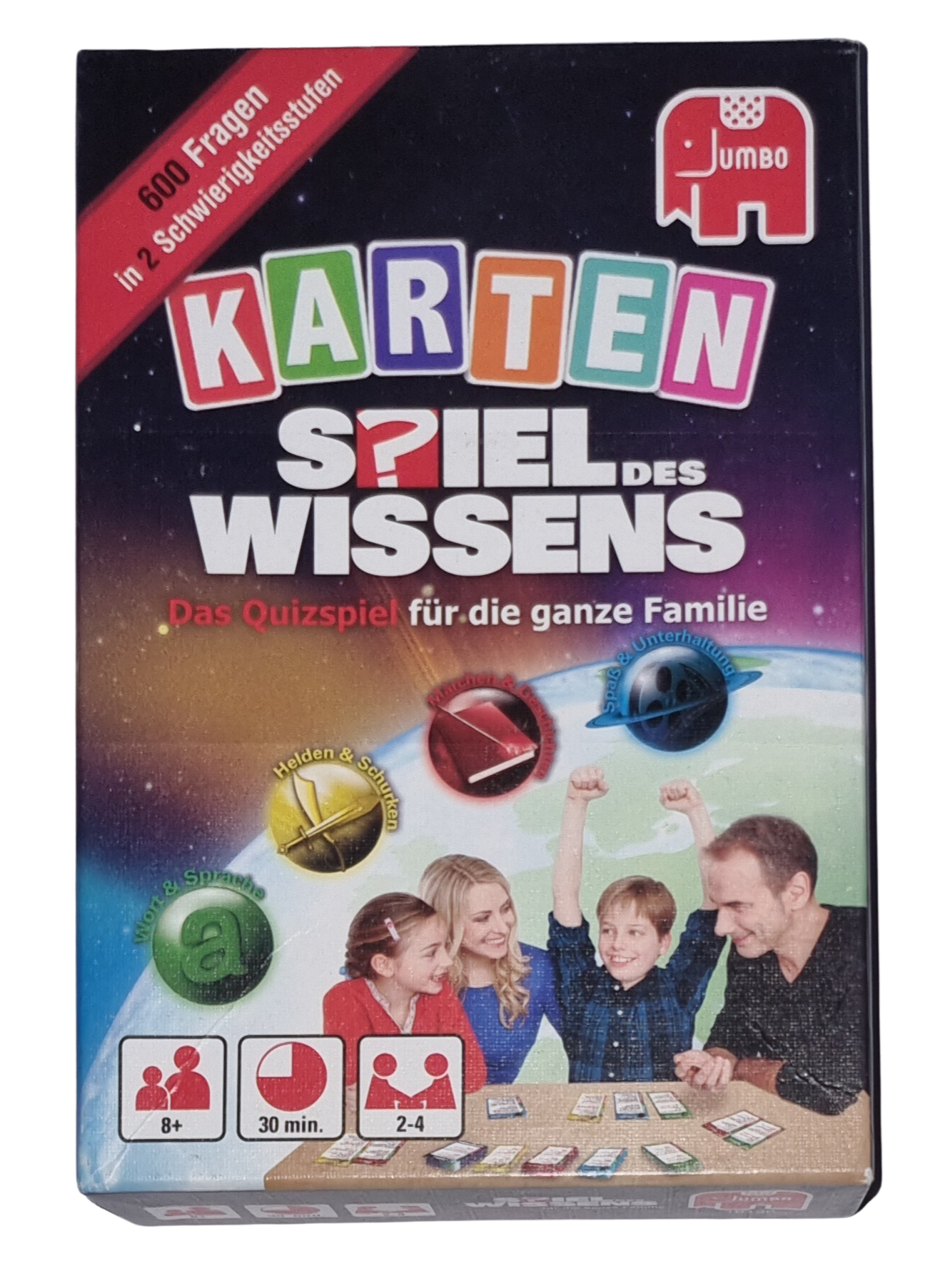 Jumbo Karten Spiel des Wissens 18180