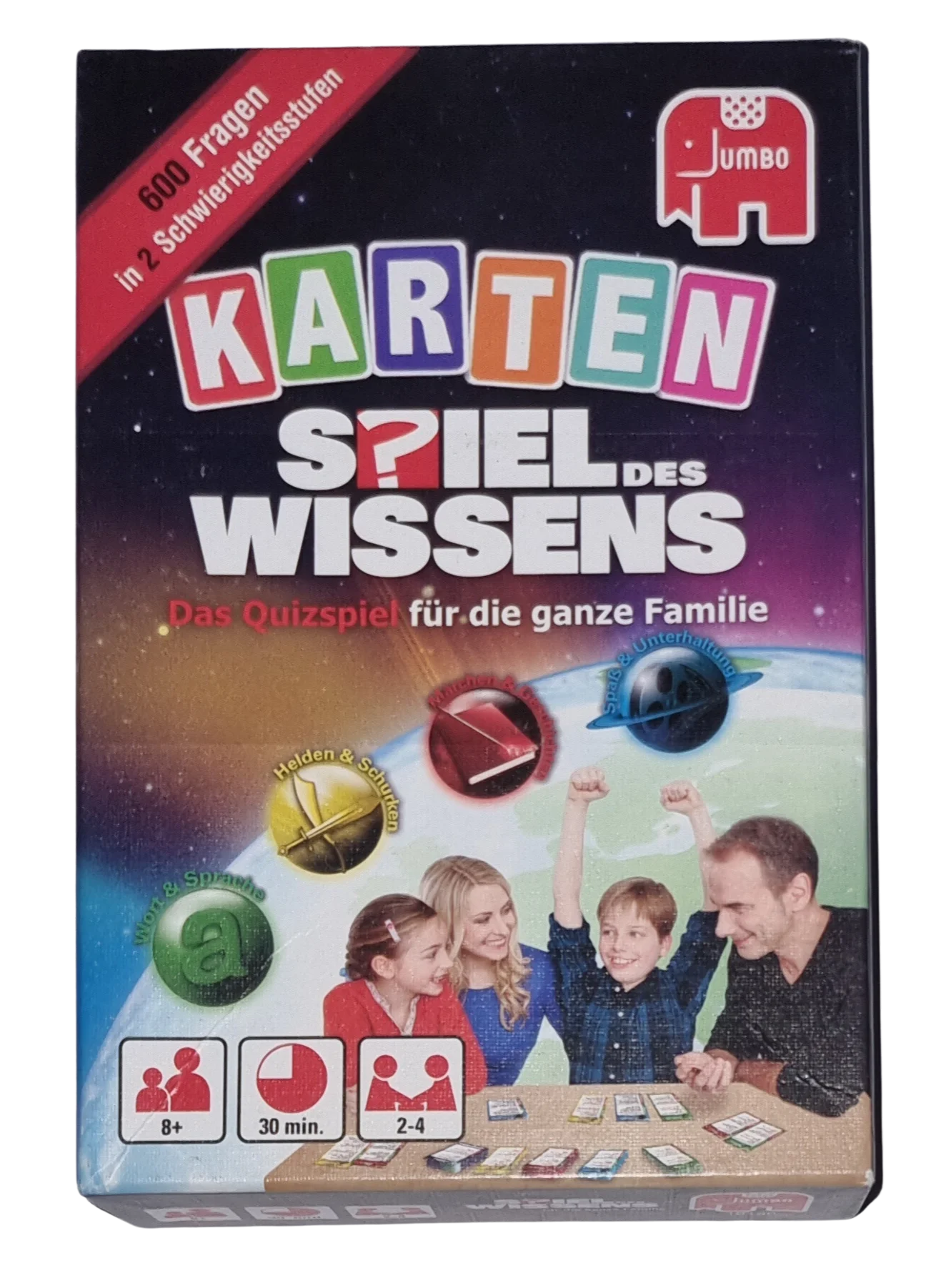 Jumbo Karten Spiel des Wissens 18180