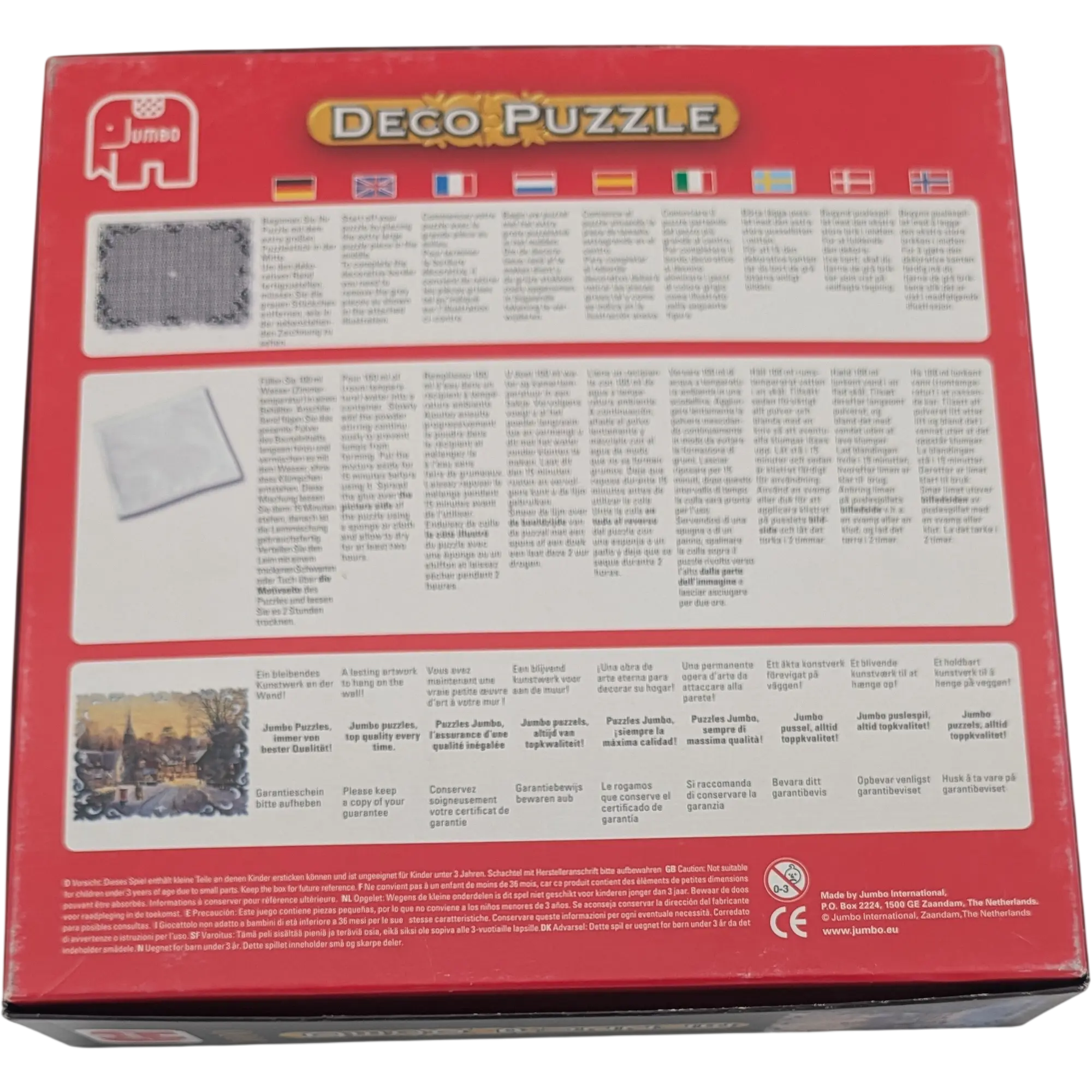 Jumbo Deco Puzzle 1000 Teile Wall Art Late Stroll, Ansicht 2