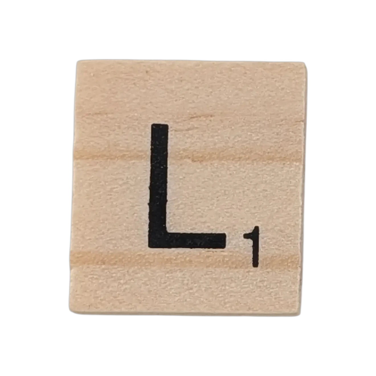 Scrabble Ersatzbuchstaben Holz L