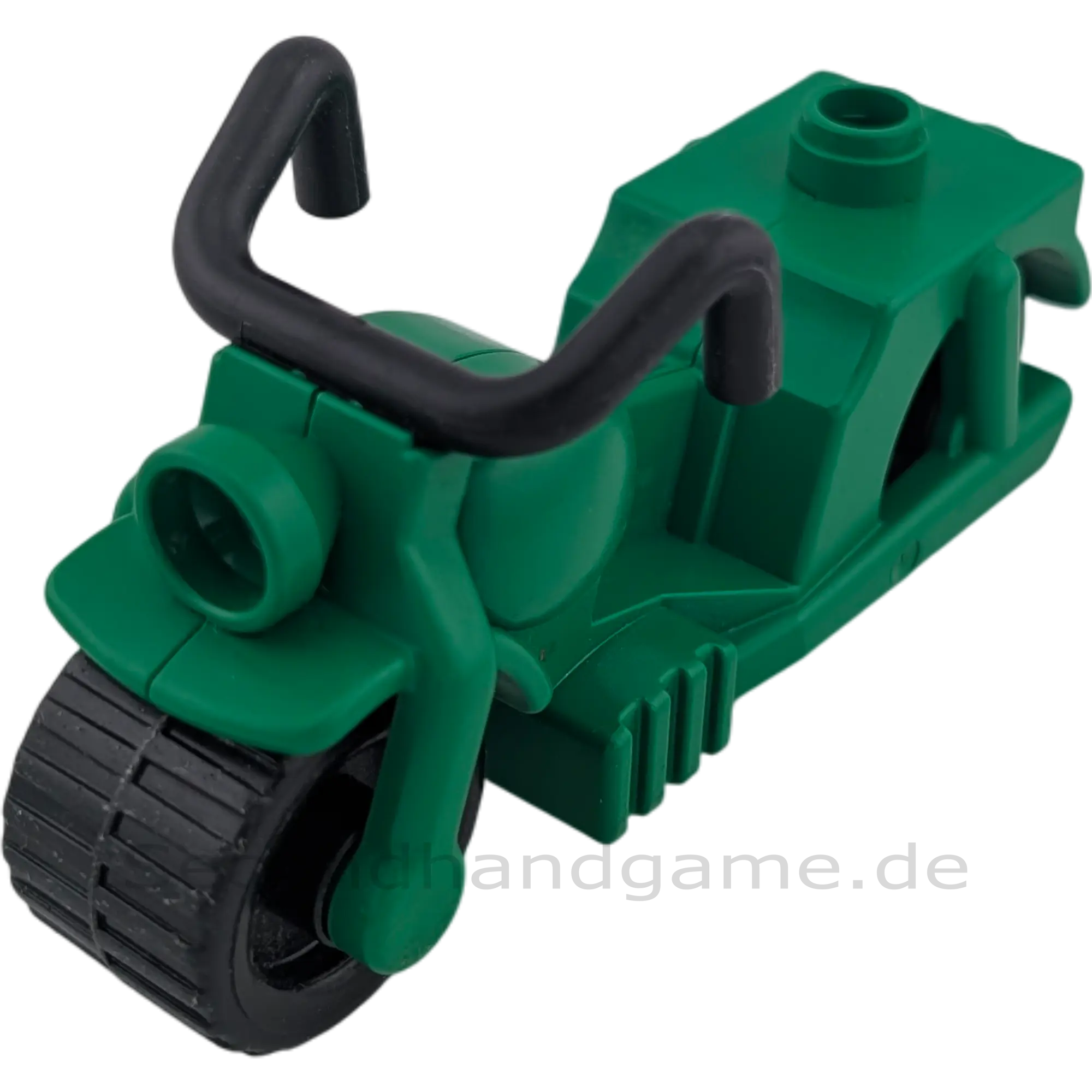 Lego Duplo Motorrad Mofa Grün Zahl Zwei