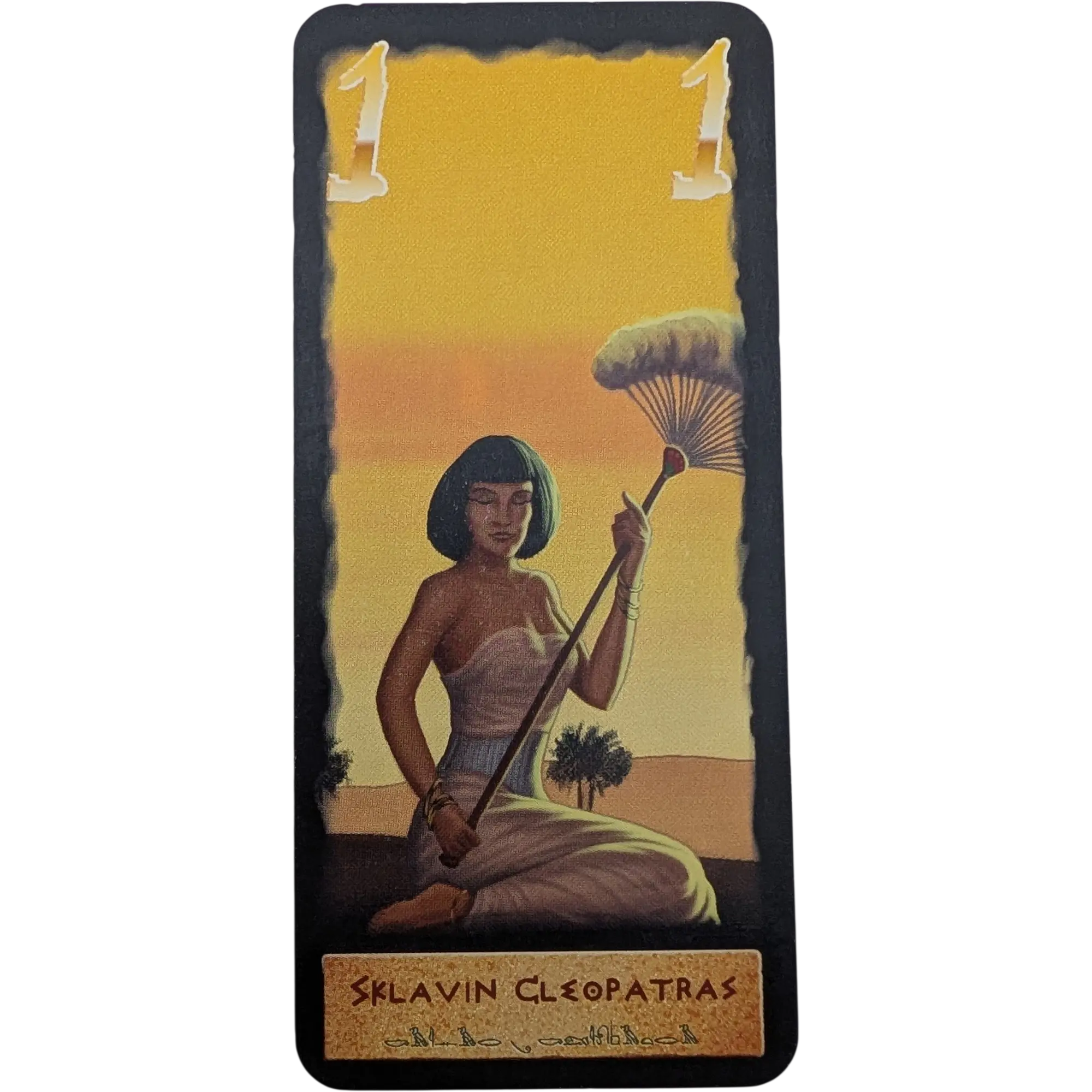 Kosmos Caesar & Cleopatra Ersatzteile Karte 1 Sklavin Cleopatras