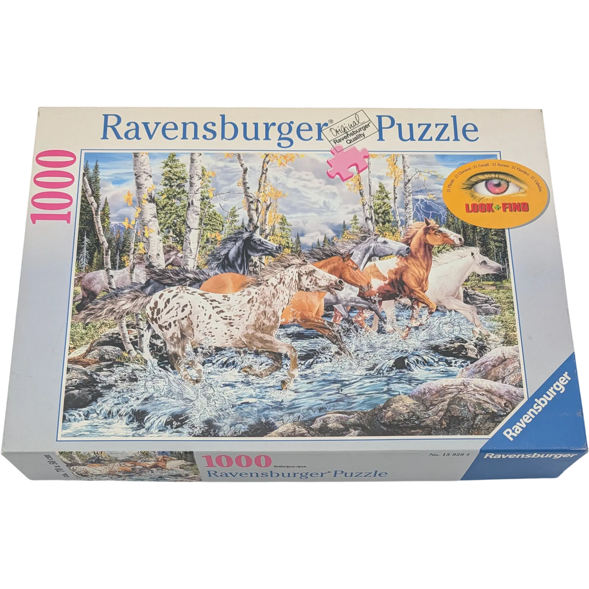 Ravensburger Puzzle 1000 Teile 159284 Pferde