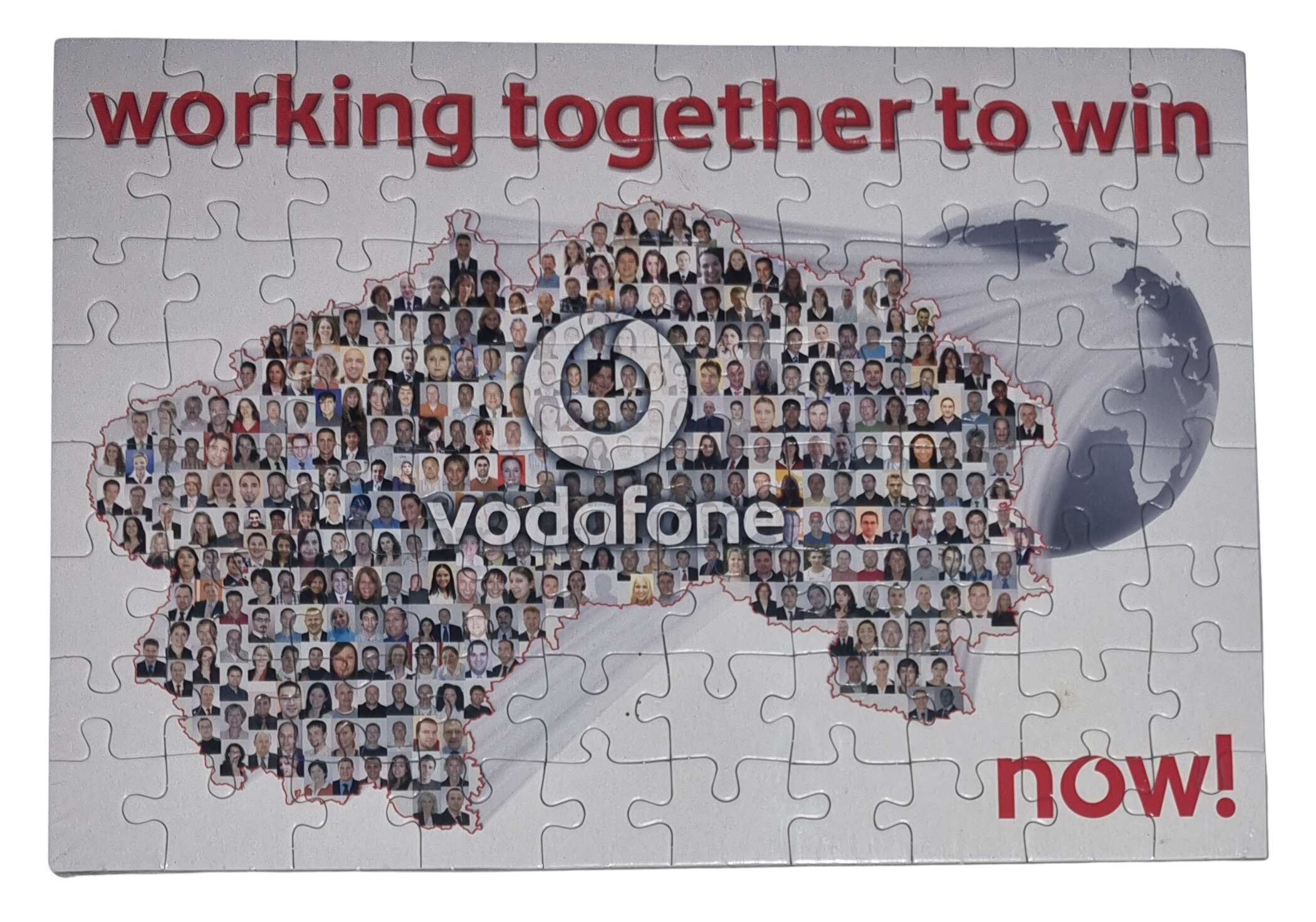 Vodafone working together to win Puzzle 80 Teile
