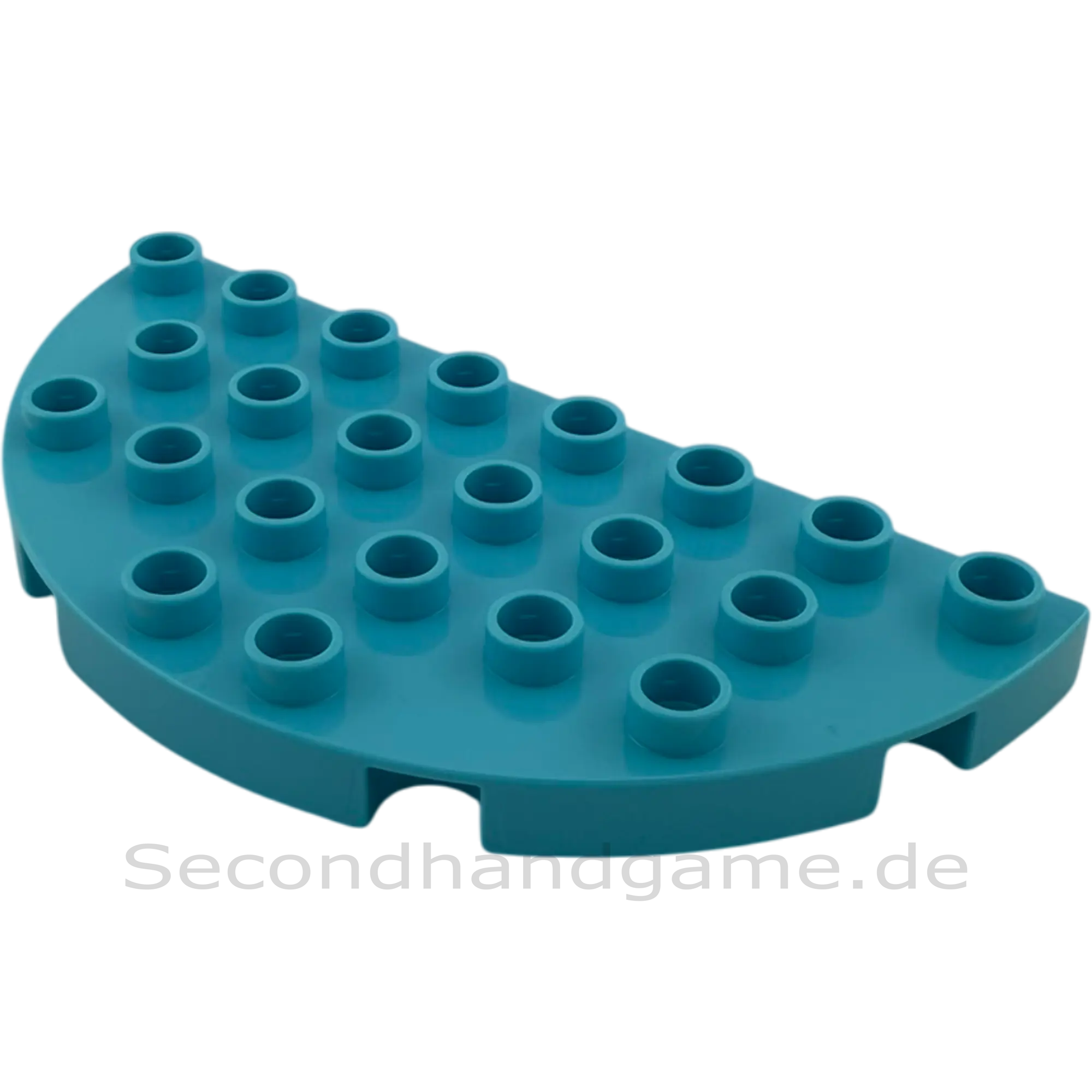 Lego Duplo 29304 Platte 4x8 Azur Halbkreis