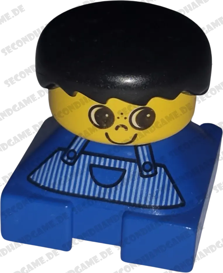 Lego Duplo Figur 2327 Junge mit blauer Latzhose