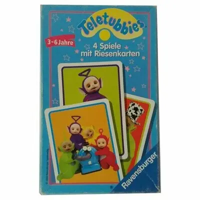 Ravensburger Teletubbies 4 Spiele mit Riesenkarten