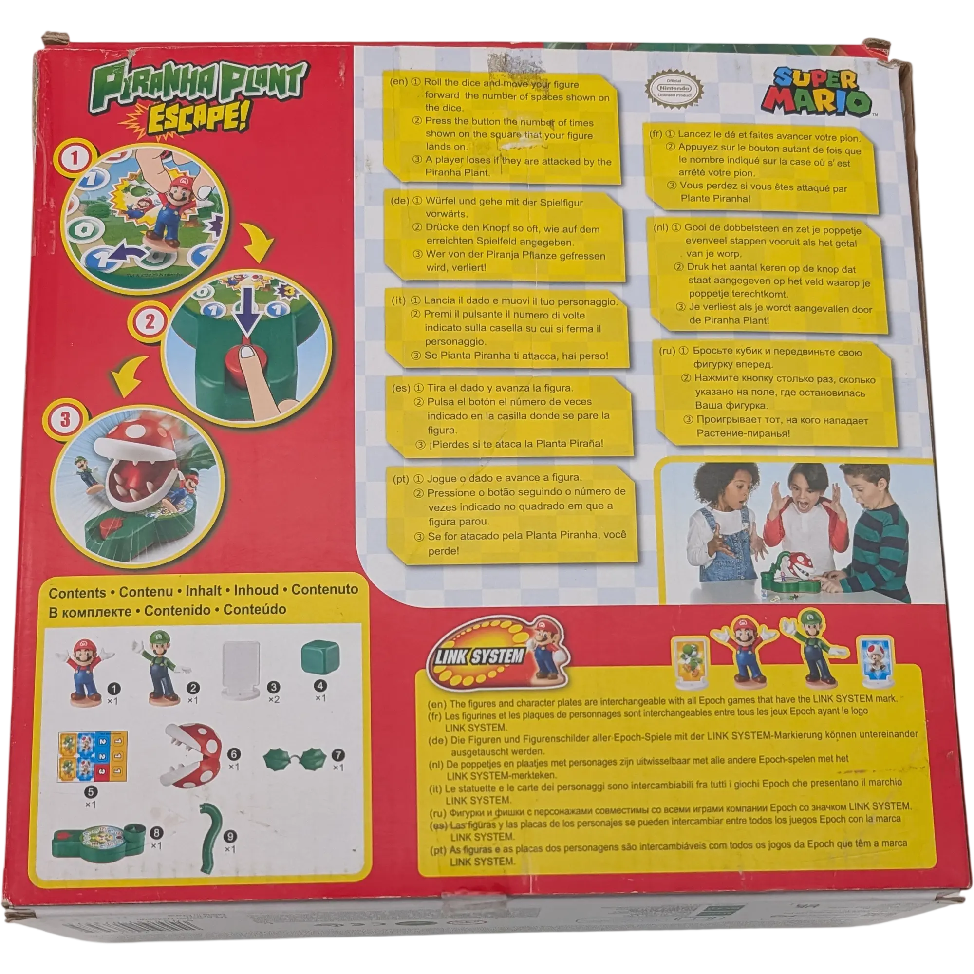 Epoch Games Super Mario Piranha Plant Escape! 7357, Ansicht 2