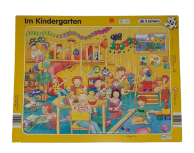 Innovakids Rahmenpuzzle Im Kindergarten Puzzle 33 Teile