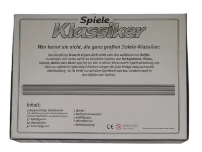 Blatz Spiele Klassiker mit Mensch ärgere dich nicht und Kniffel 49131
