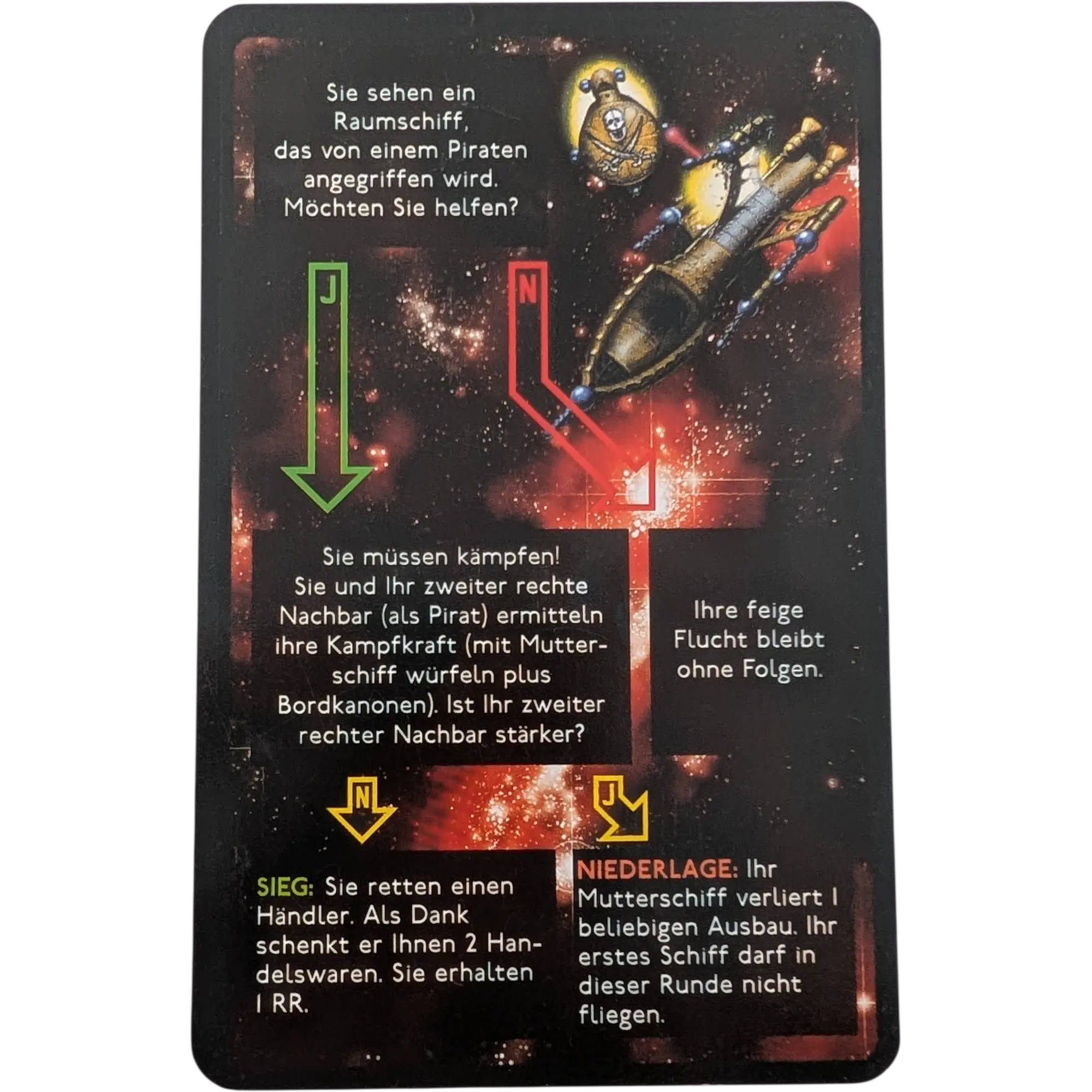Kosmos Die Sternenfahrer von Catan Ersatzteil Begegnungskarte 20