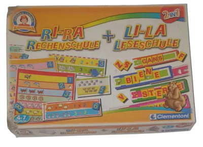 Clementoni Ri-Ra-Rechenschule + Li-La Leseschule