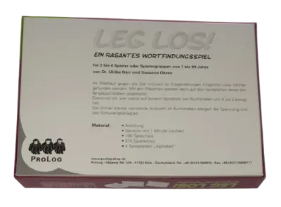 ProLog Leg Los Ein rasantes Wortfindungsspiel
