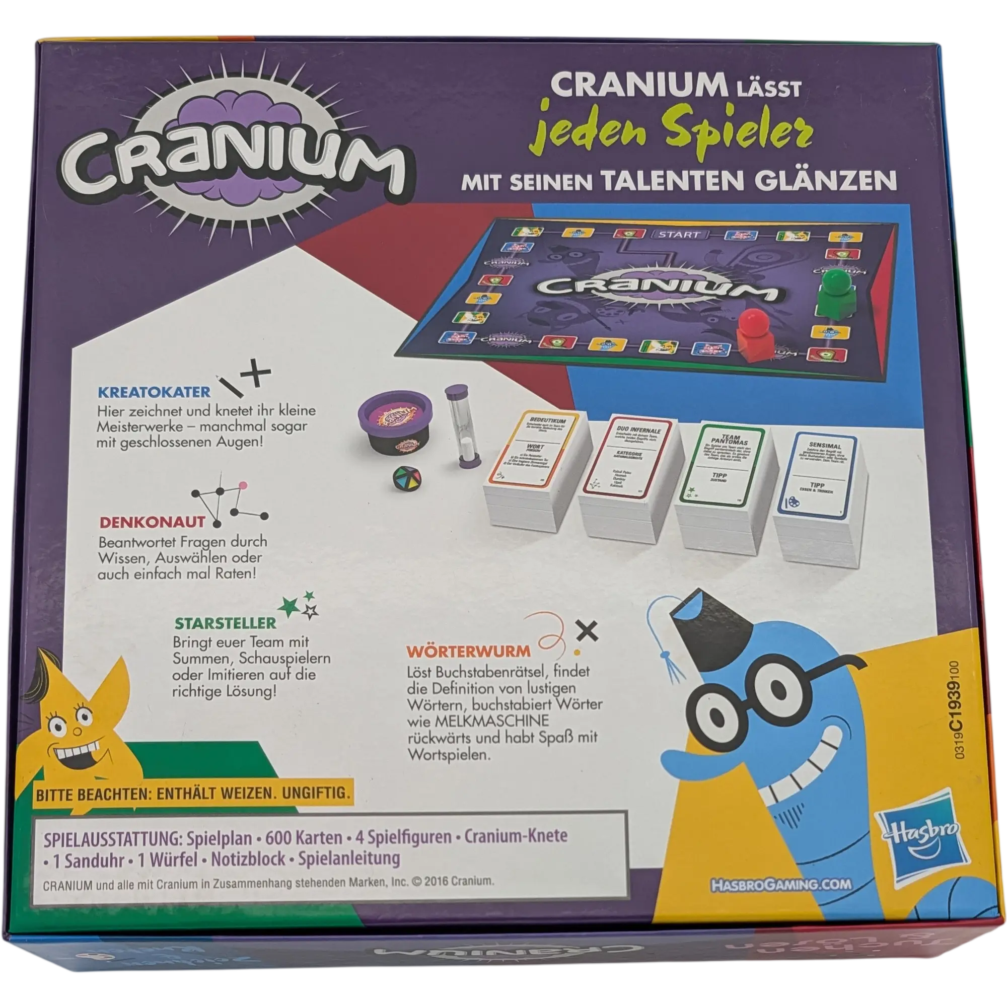Hasbro Cranium Deutsche Ausgabe Alle glänzen, Ansicht 2