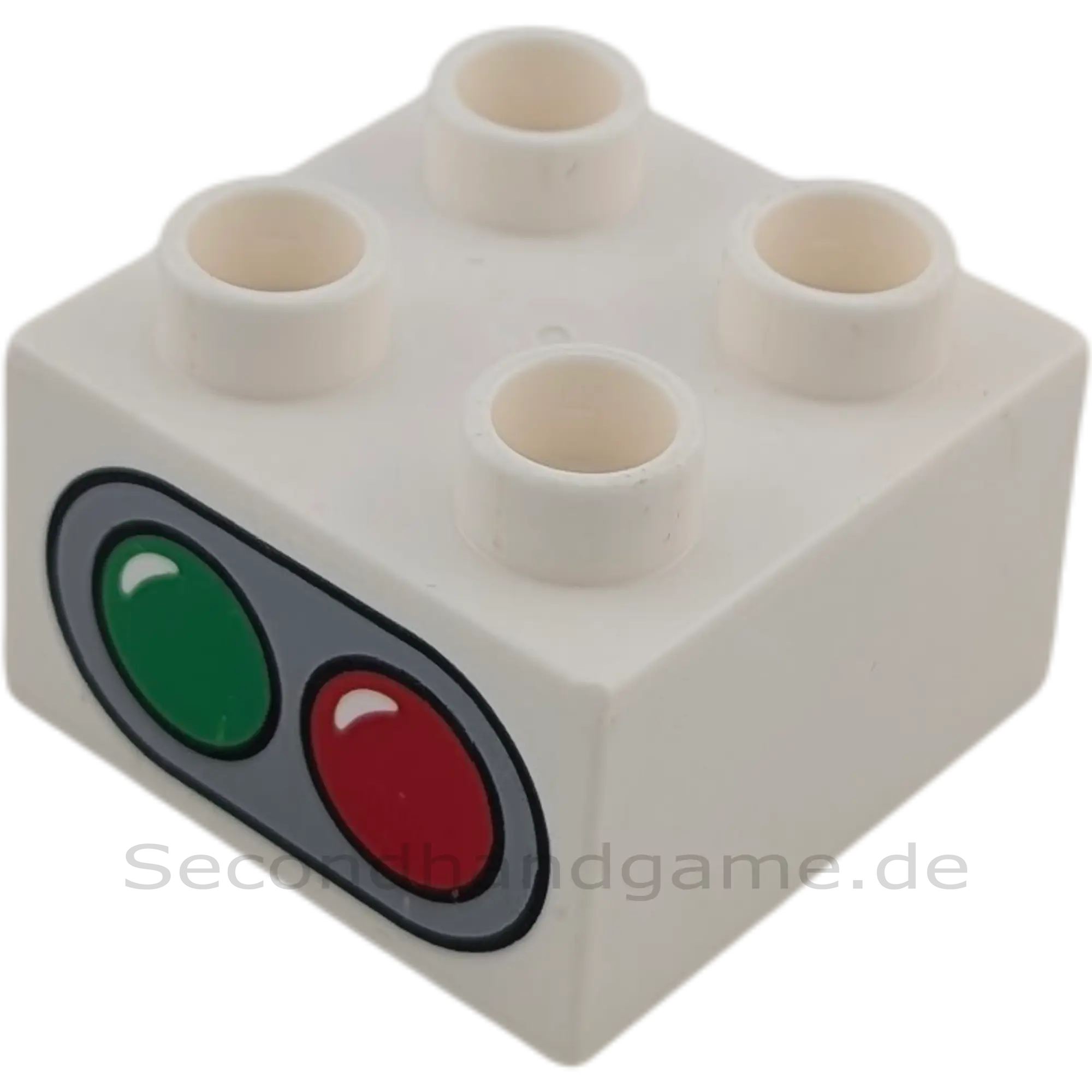 Lego Duplo 2x2 Weiß Ampel 3437