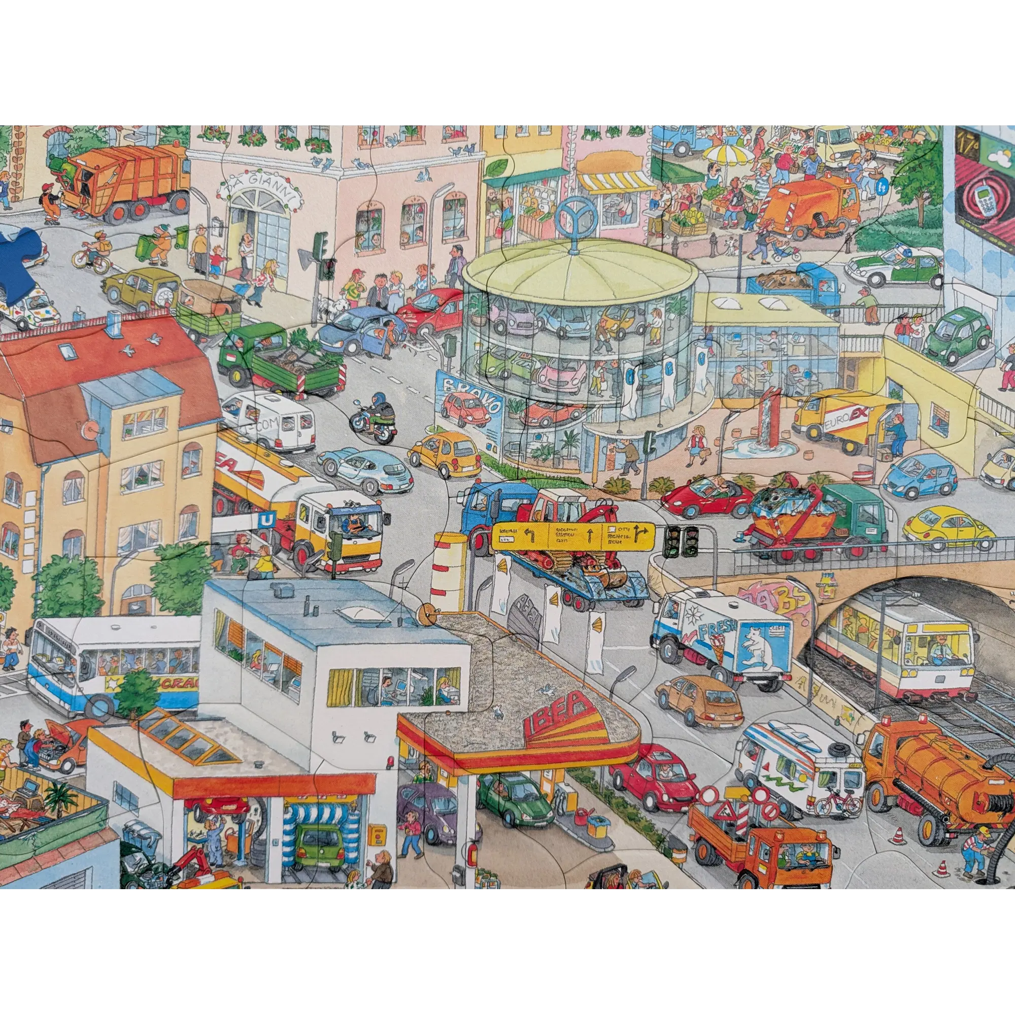 Ideenwelt Rahmenpuzzle Stadt 39 Teile