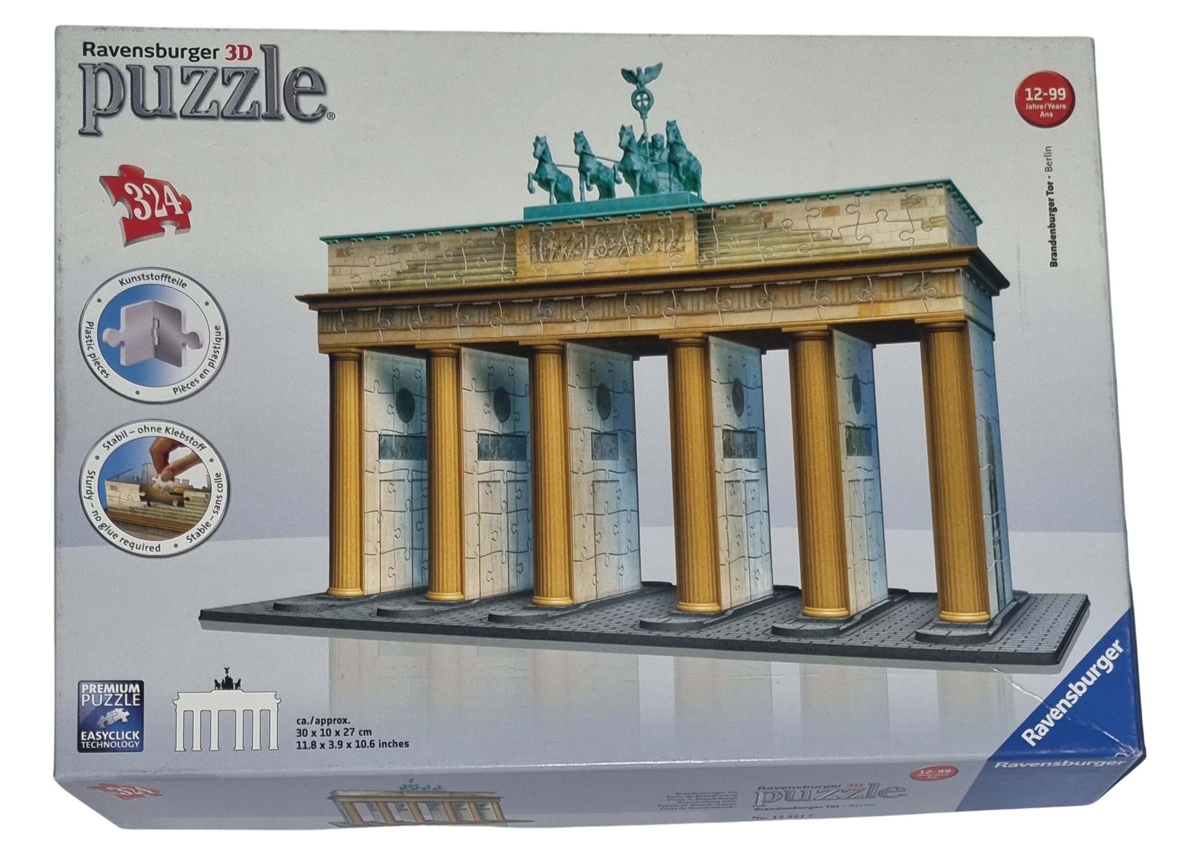 Ravensburger 3D Puzzle 324 Teile 125517 Brandenburger Tor
