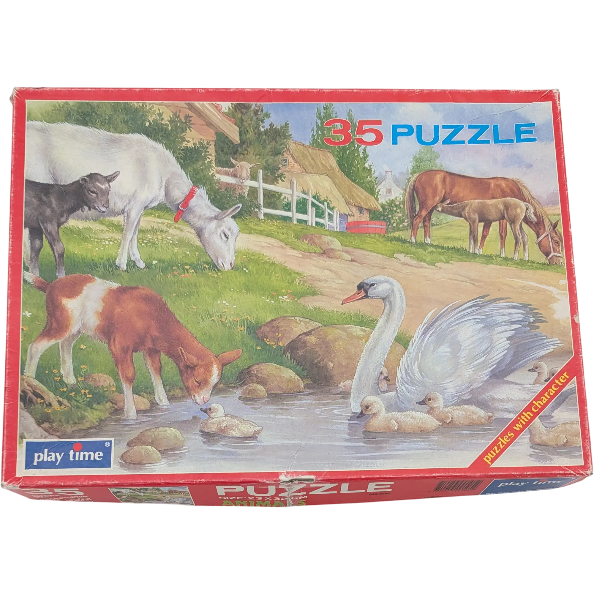 Play Time Puzzle 35 Teile Animals 040-3580 Tierkinder am Teich