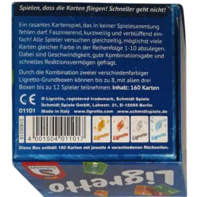 Schmidt Ligretto schneller geht nicht!