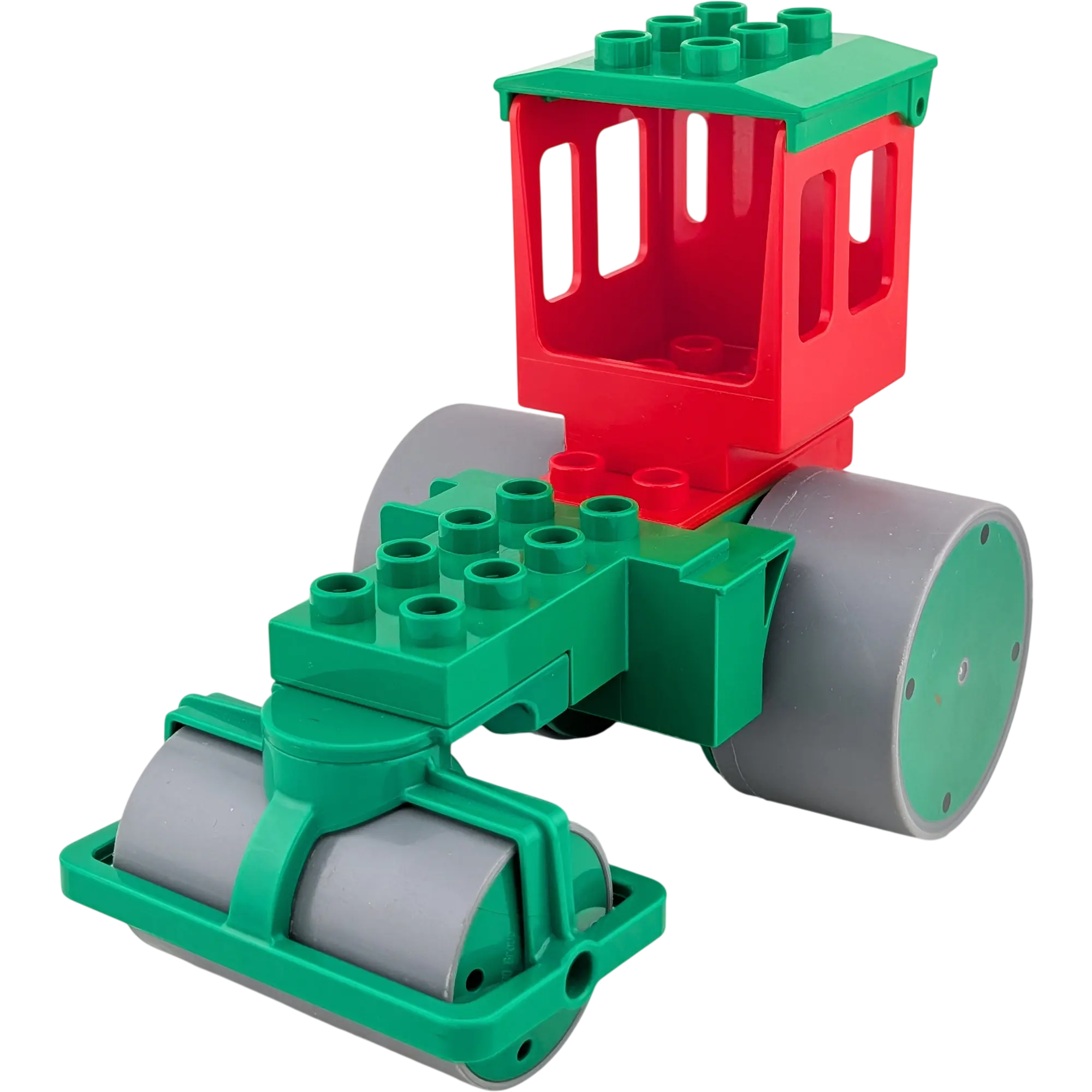 Lego Duplo 42250 Bau Fahrzeug Walze Bob der Baumeister Rollo Dunkelgrün Rot