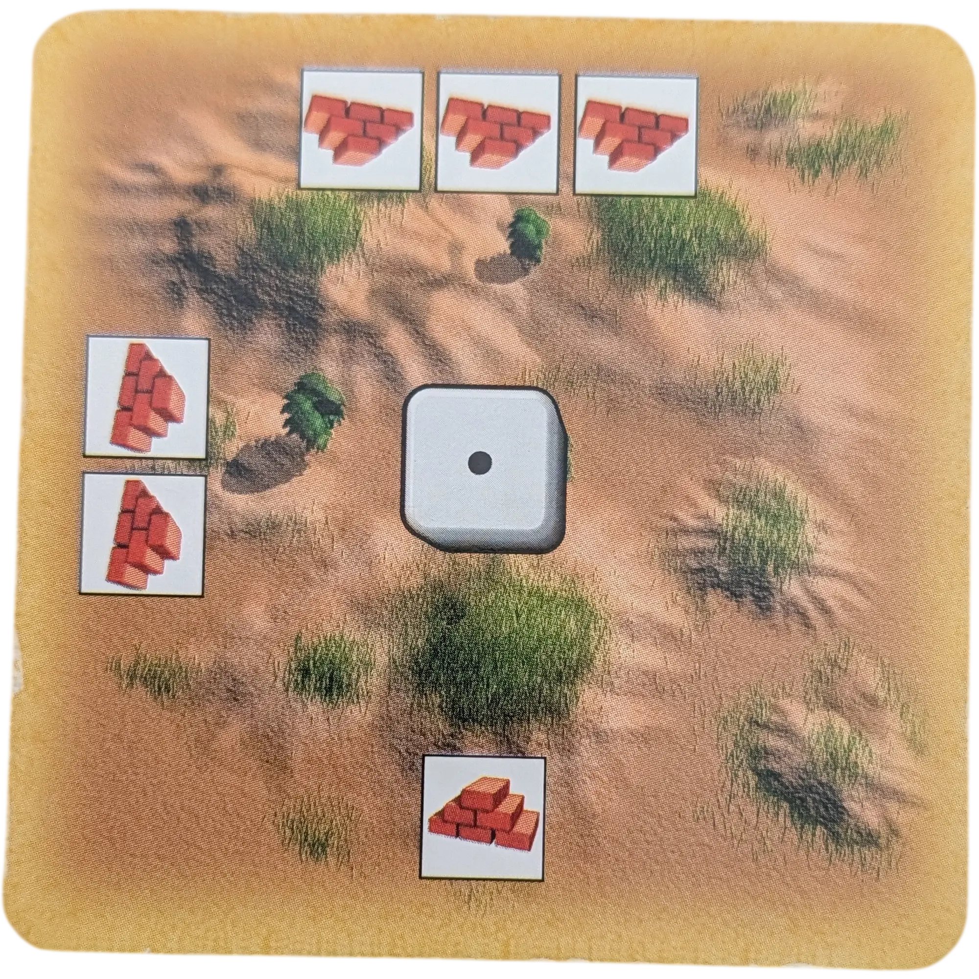Kosmos Die Siedler von Catan das Kartenspiel Ersatzteil Karte Baum, Lehm