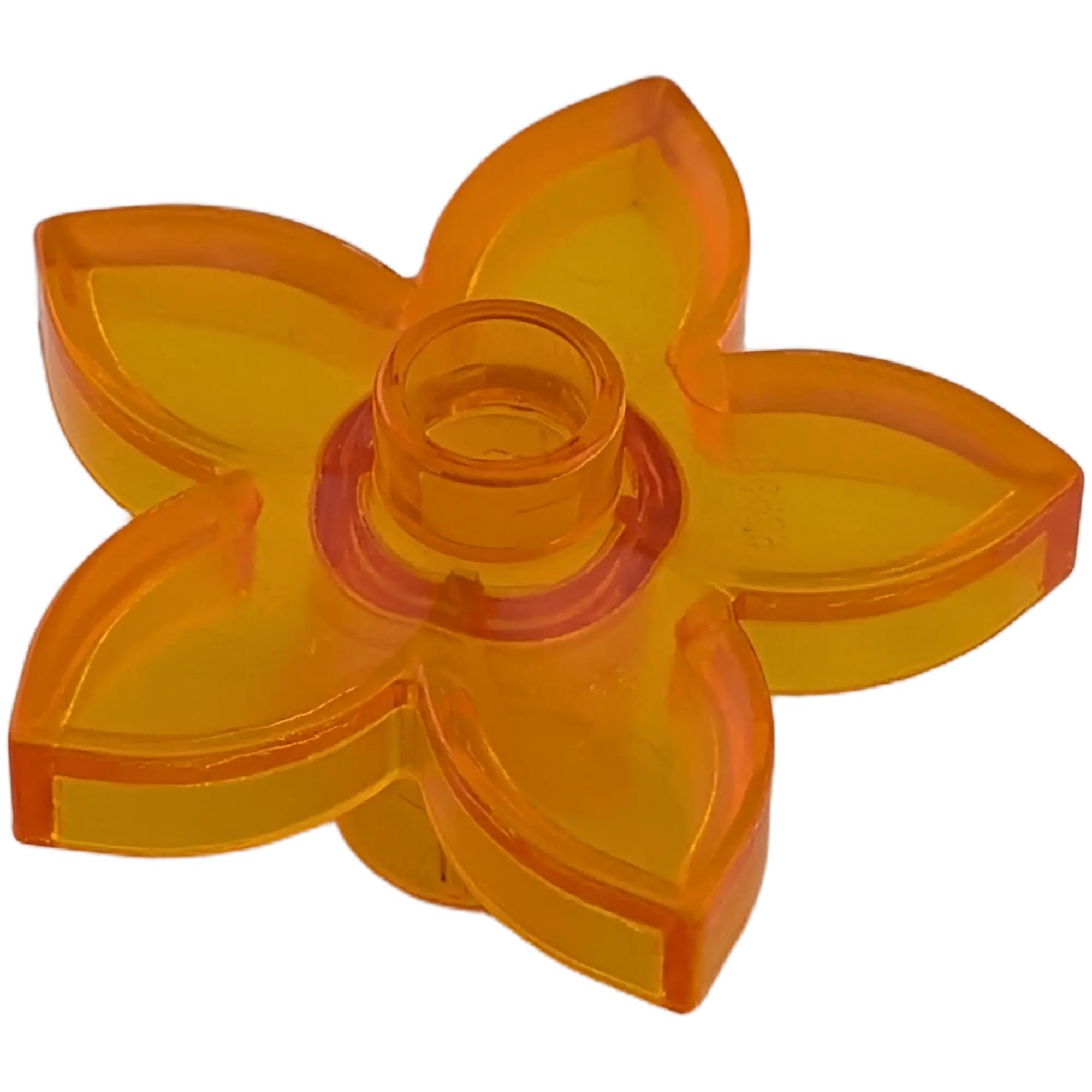 Lego Duplo Blume Transparent Orange