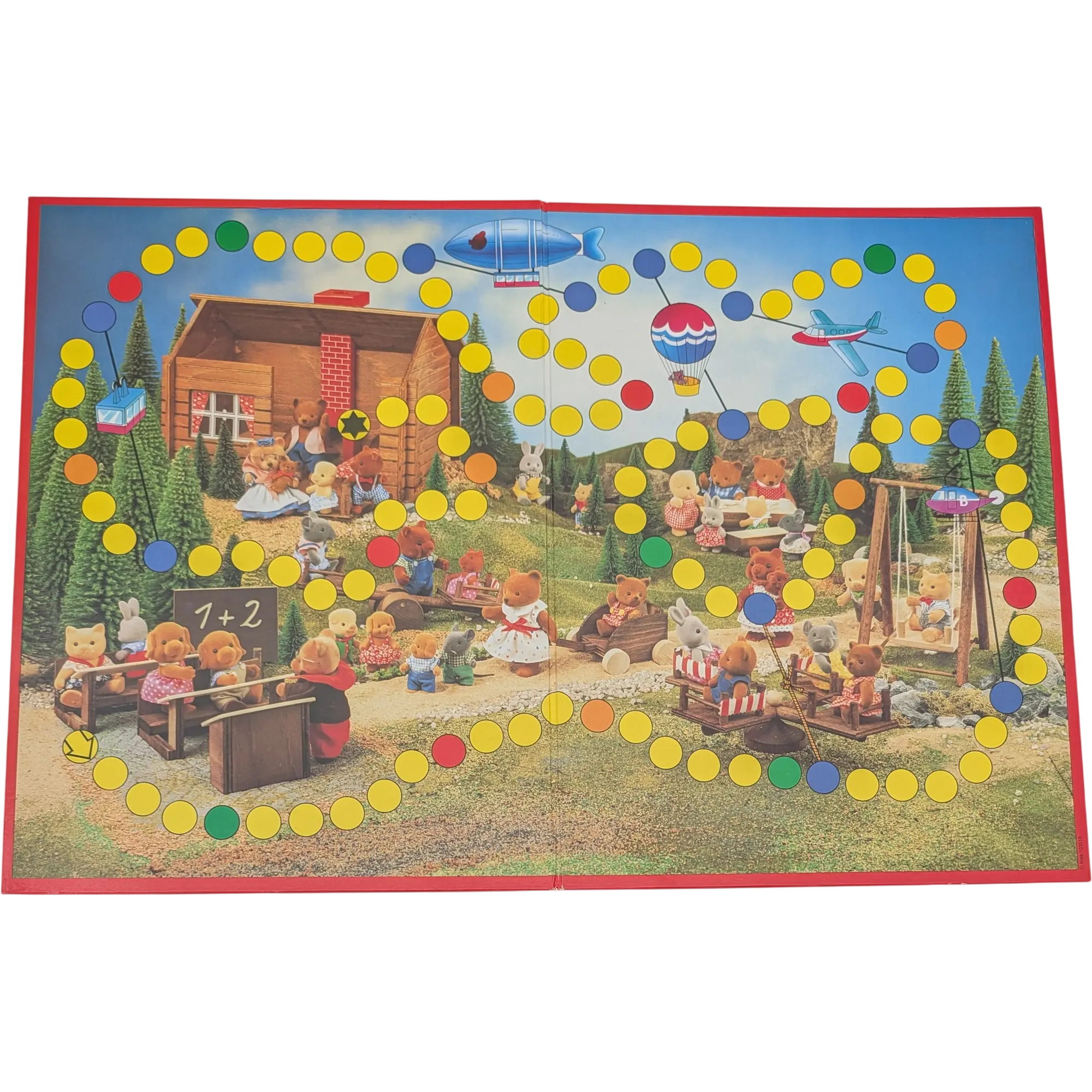 Spielplan Spielbrett Klee Geschichten aus dem Bärenland