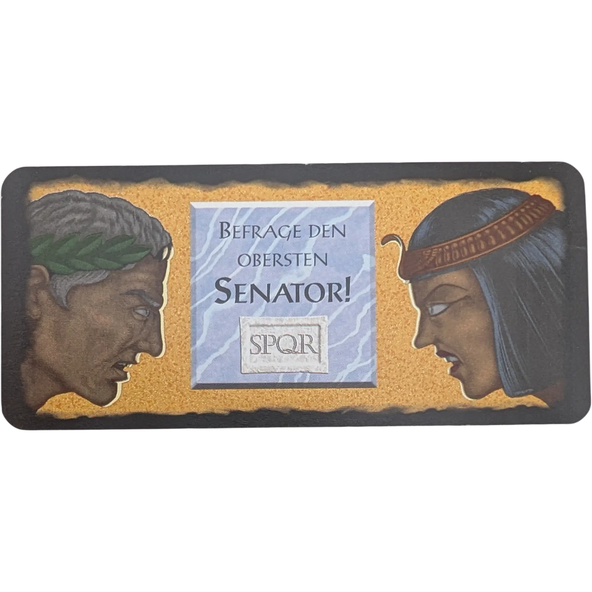 Kosmos Caesar & Cleopatra Ersatzteile Karte Vertrauensfrage Befrage den obersten Senator Spqr